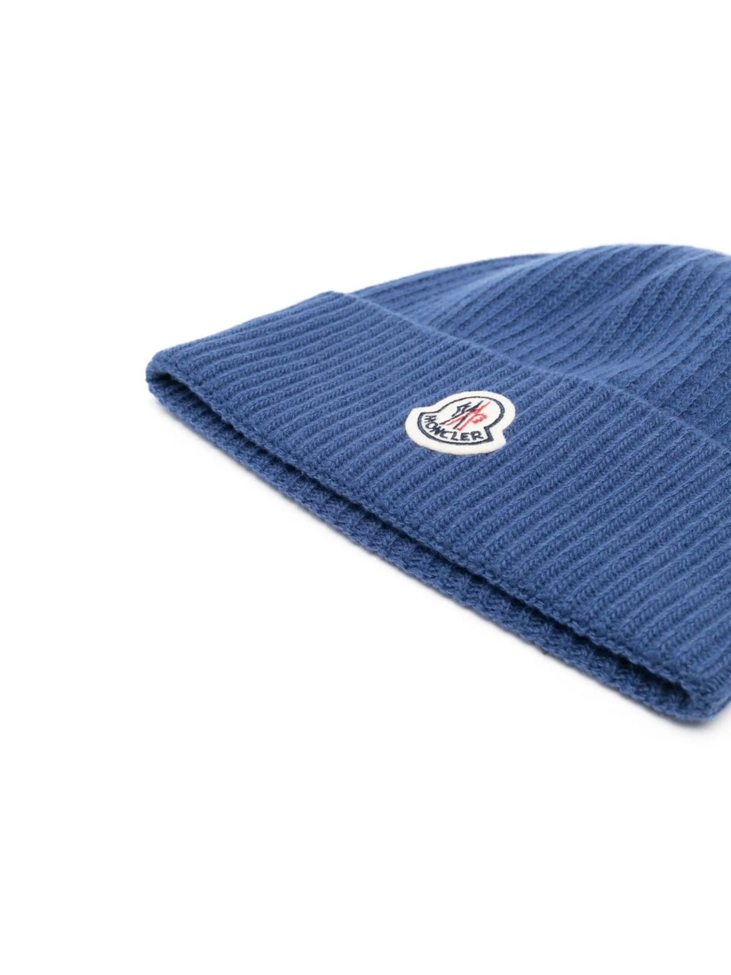 logo-patch beanie hat