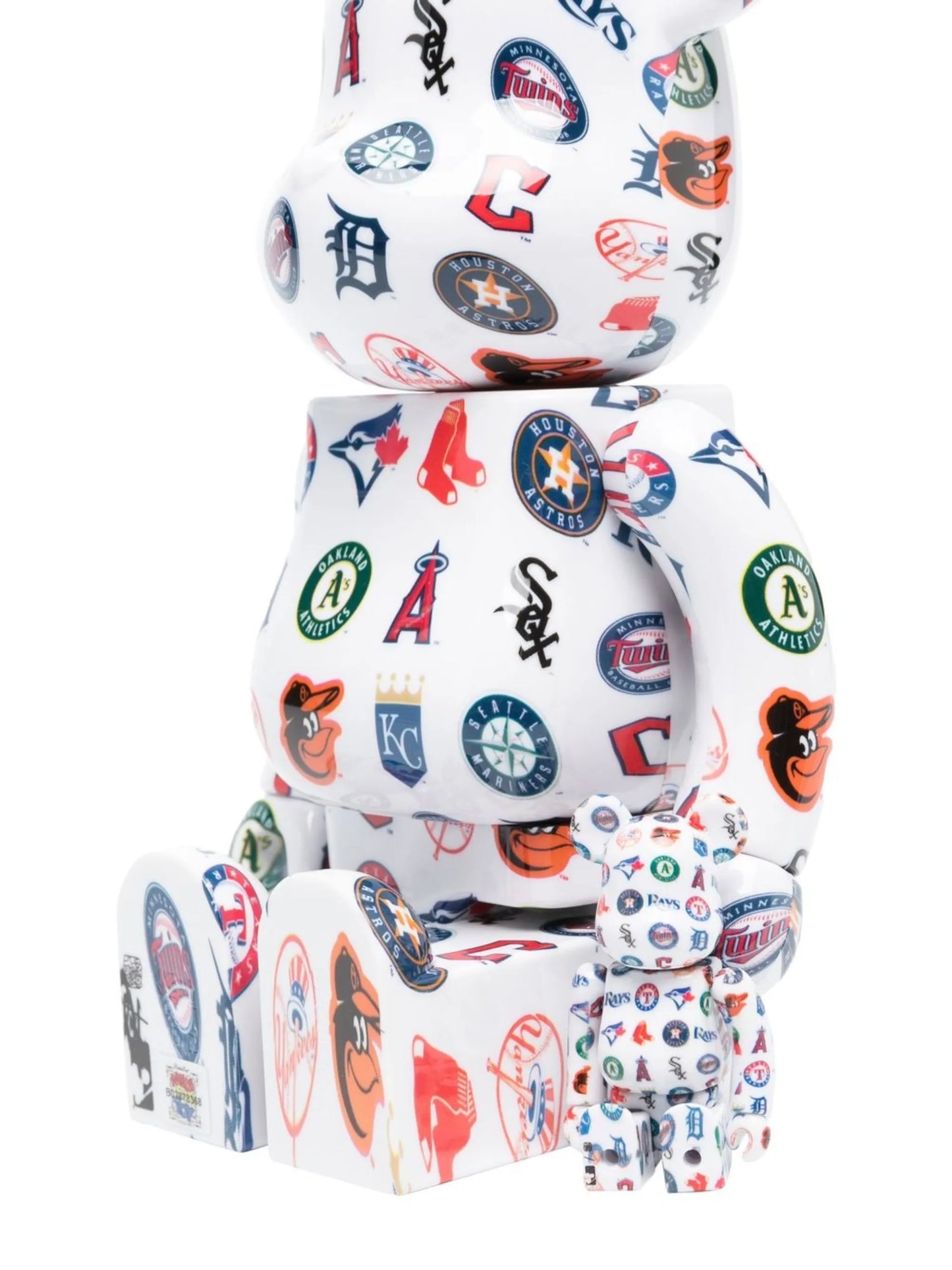 Bearbrick MLB American League collectible statue