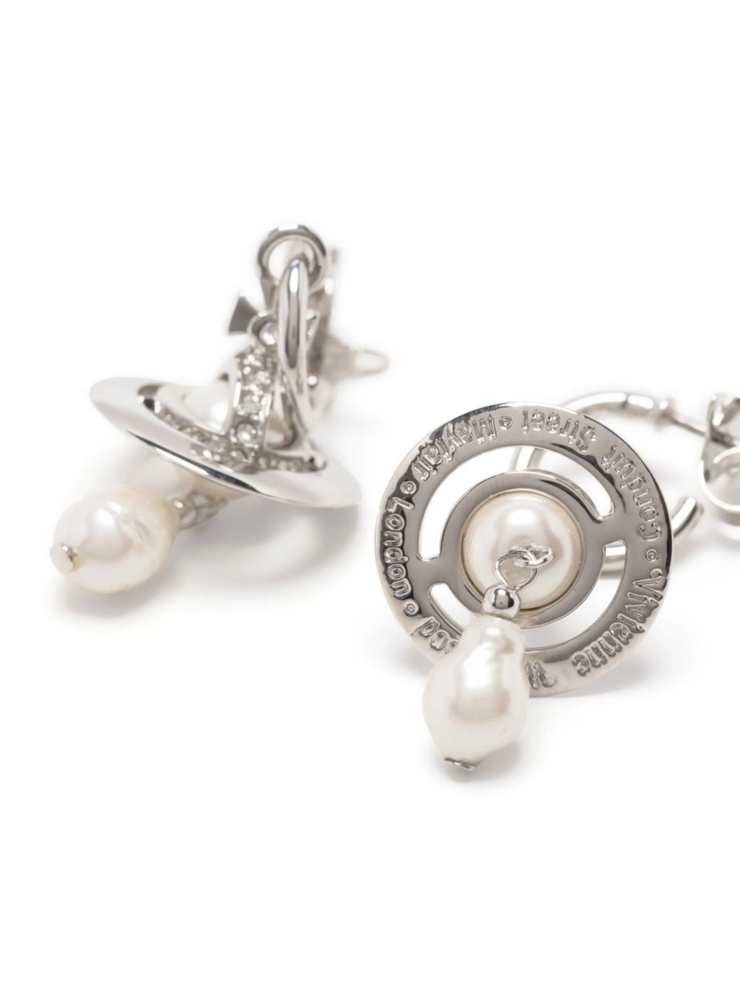 orb-detail post earrings