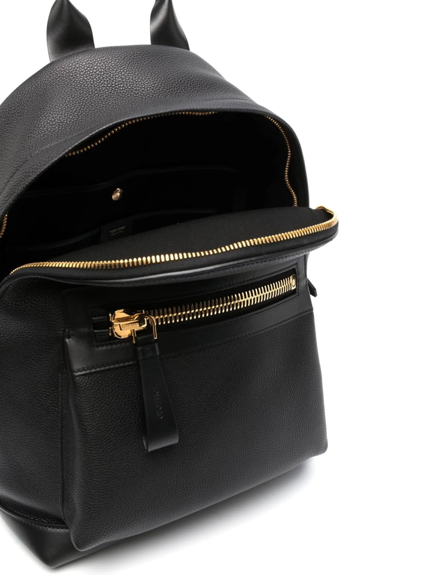 Buckley grained leather backpack