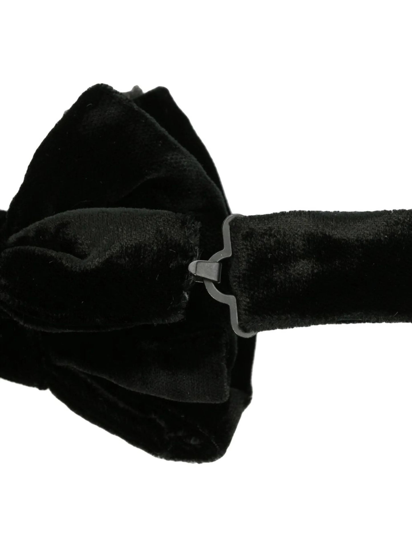 velvet plain bow tie