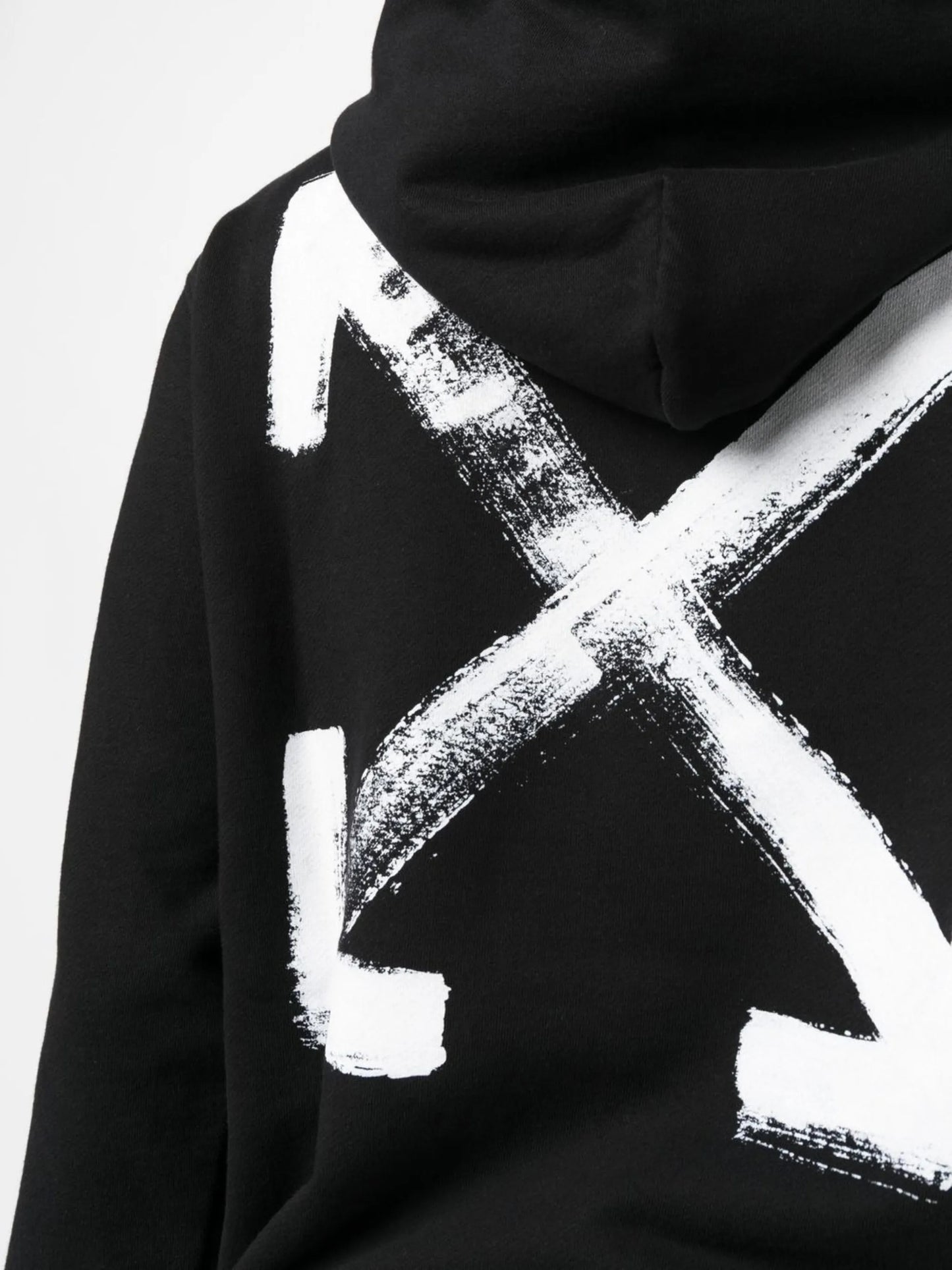 Arrows-print hoodie