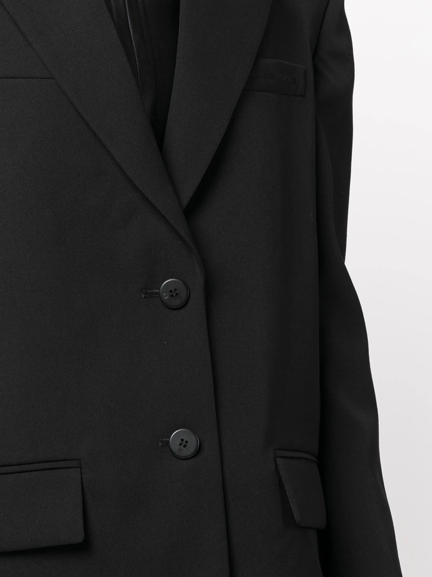 oversize single-breasted blazer