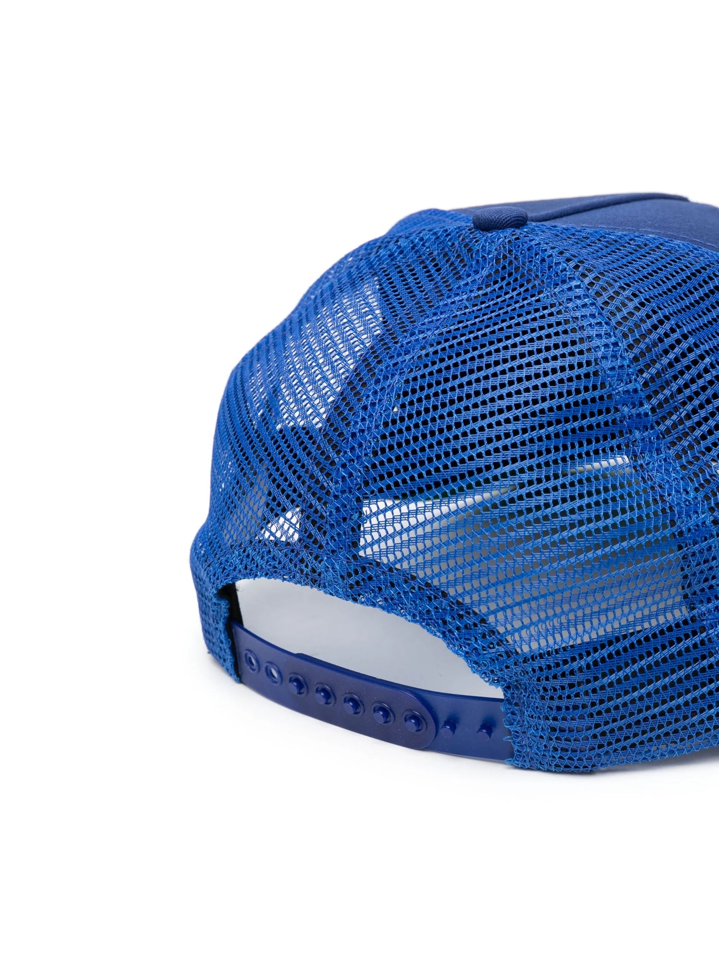 logo-embroidered trucker cap