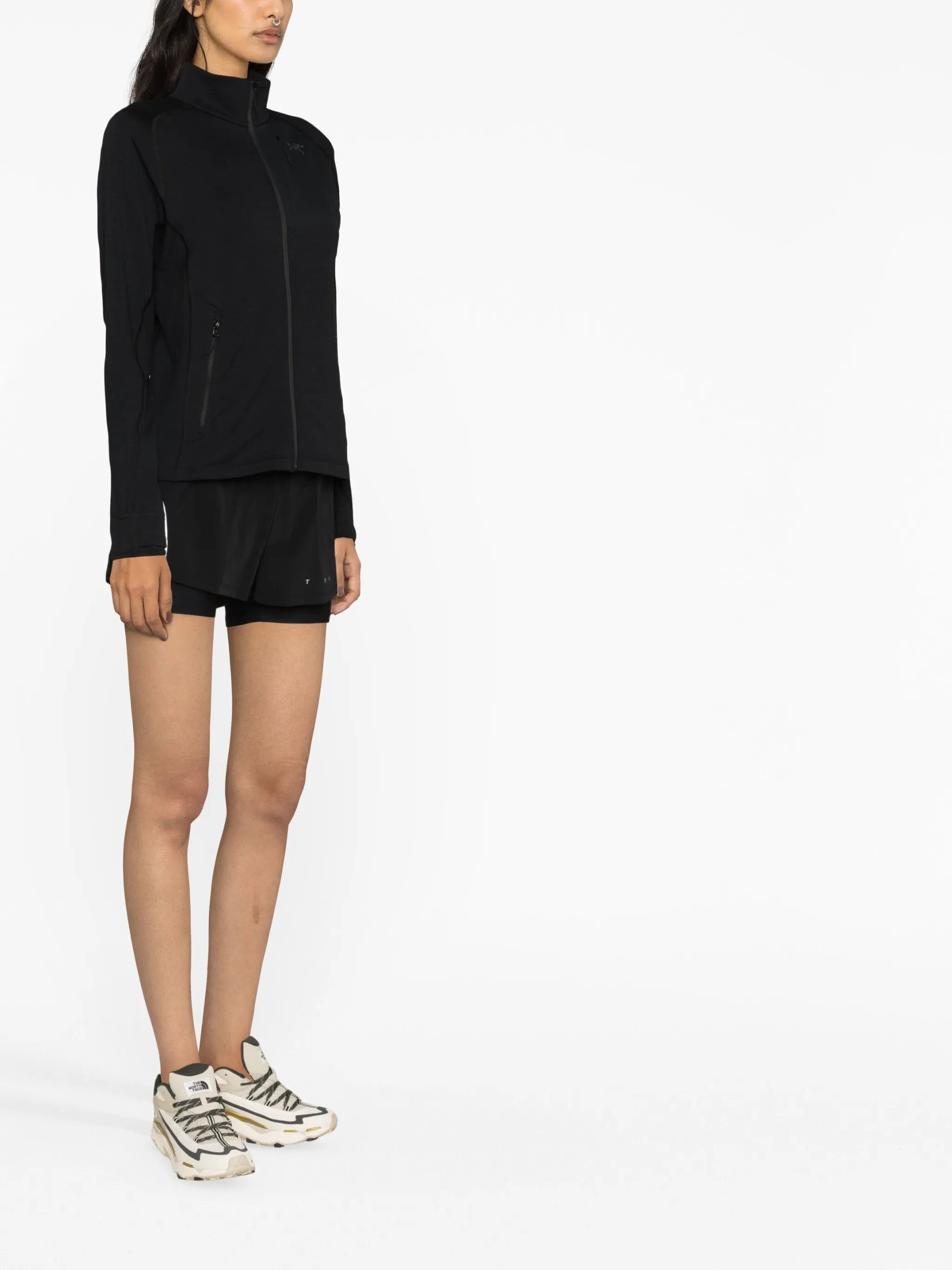 Delta high-neck jacket