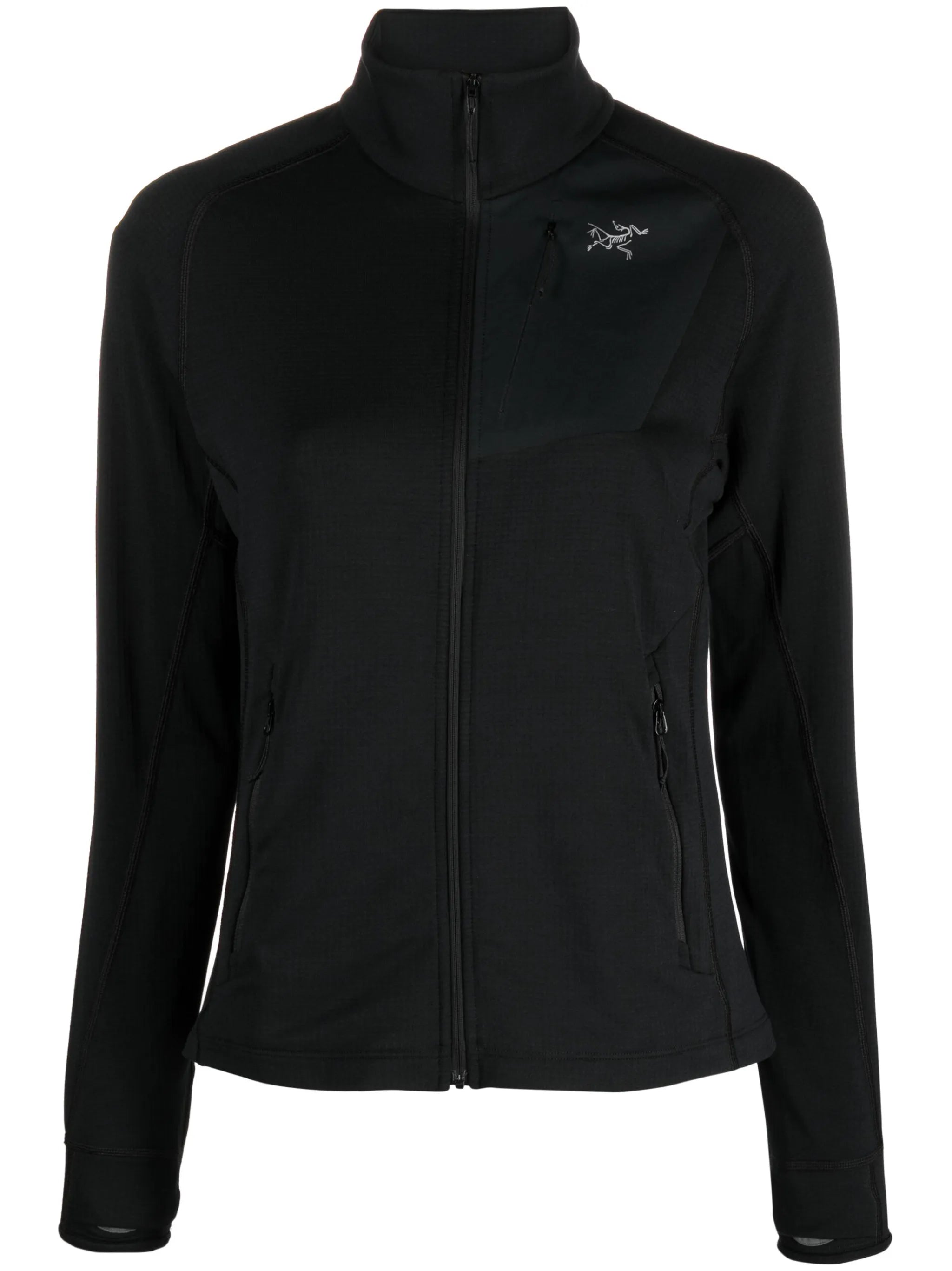 Delta high-neck jacket