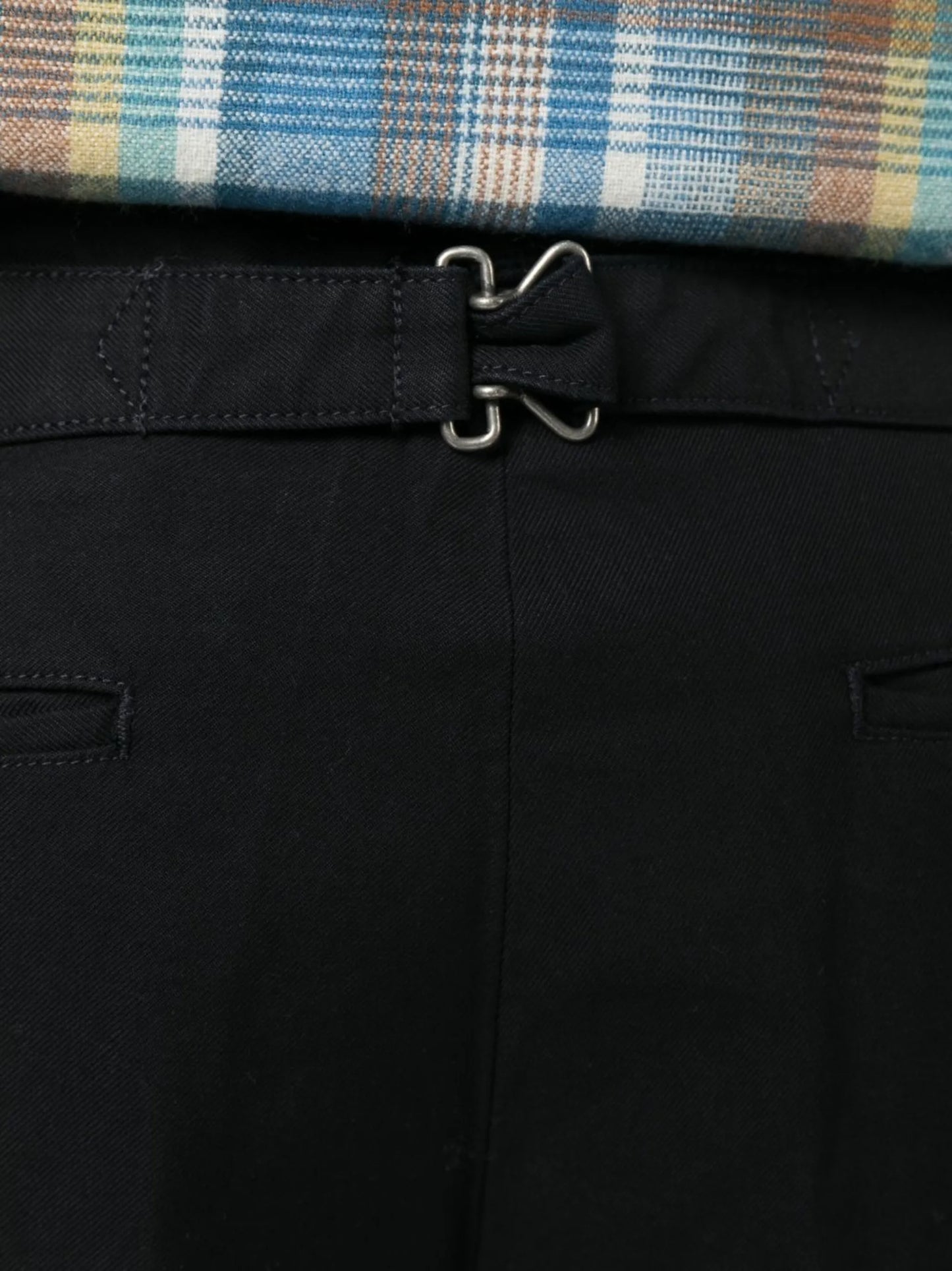 cropped cotton chinos