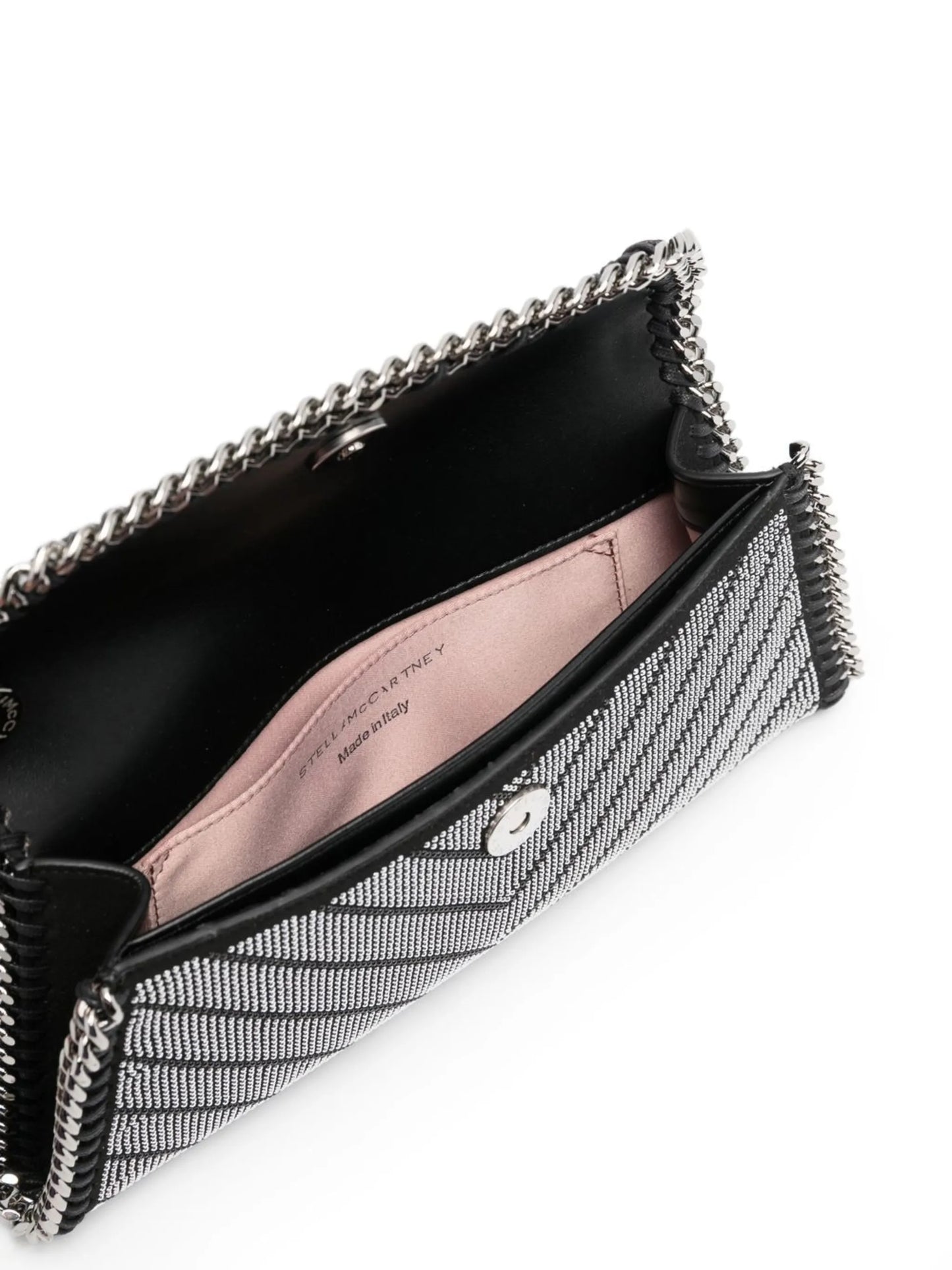 crystal-embellished clutch bag