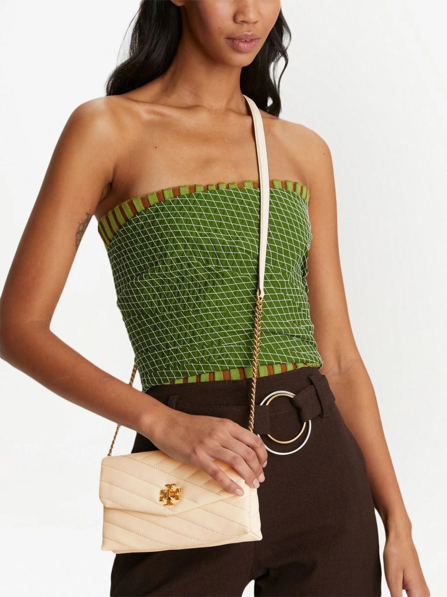 Kira Chevron Chain wallet