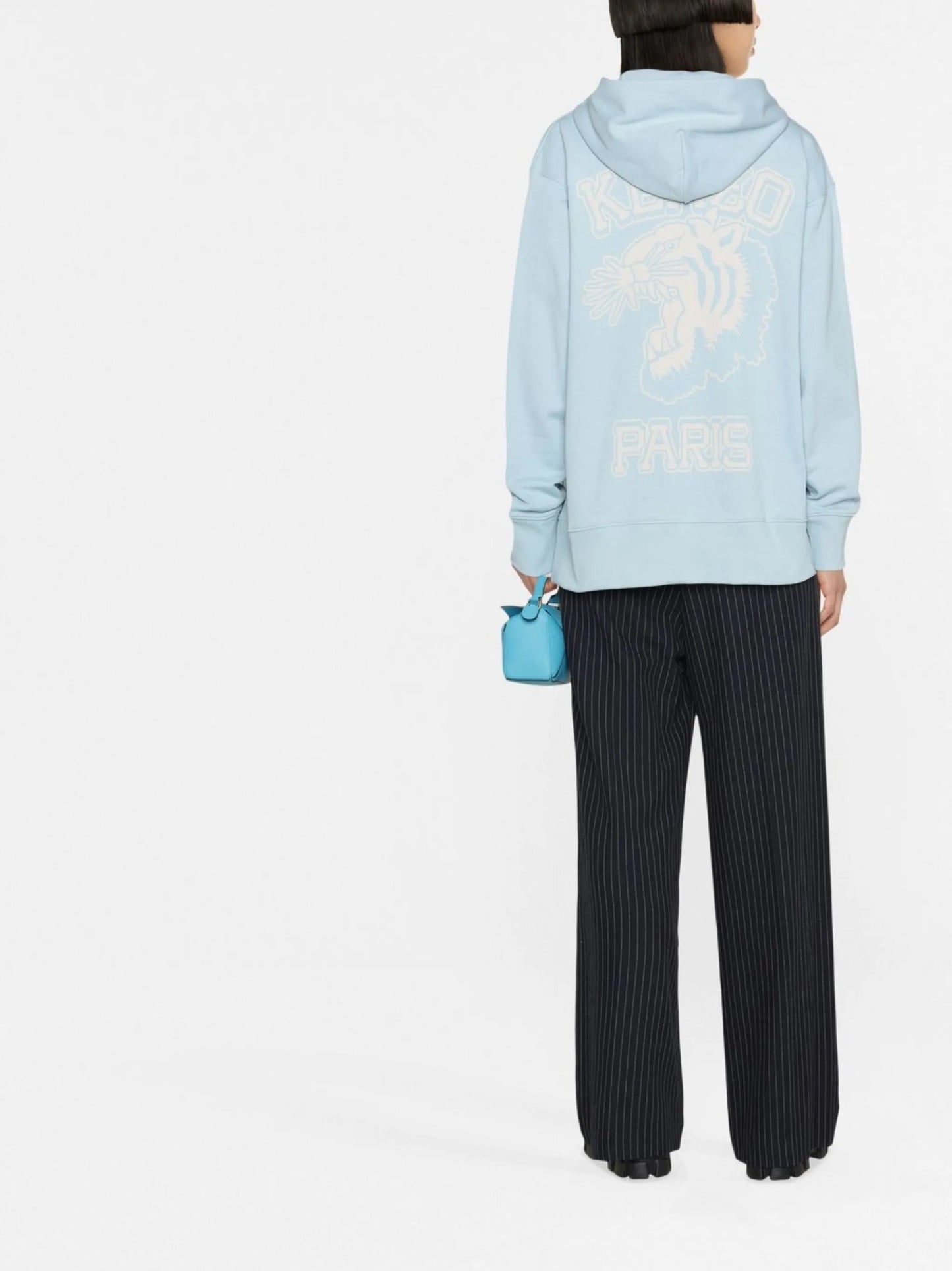 graphic-print cotton hoodie