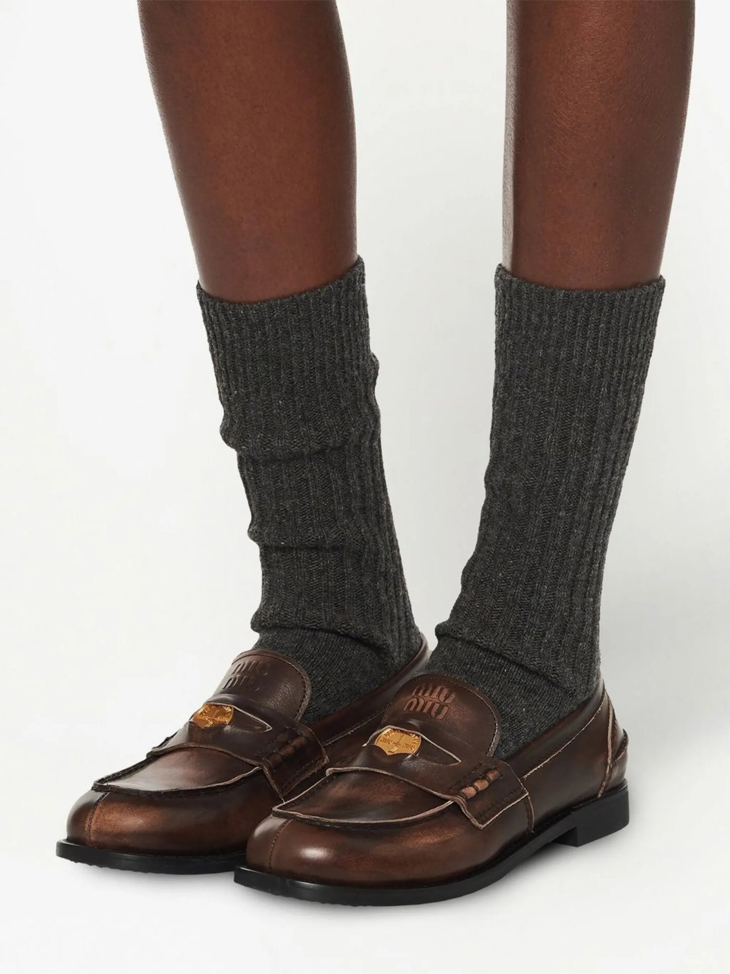 leather penny loafers