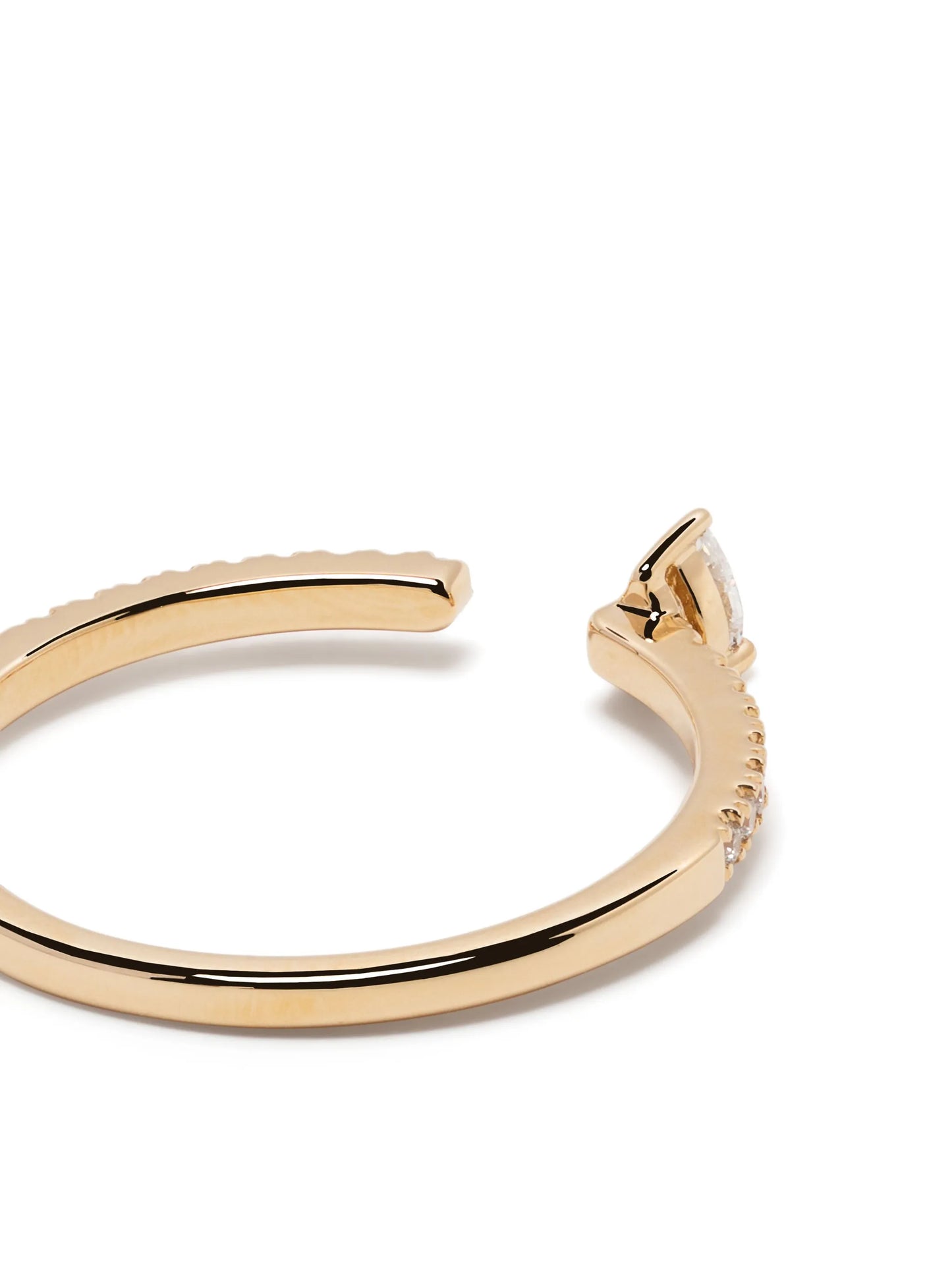 18kt yellow gold Etincellante Héra diamond ring