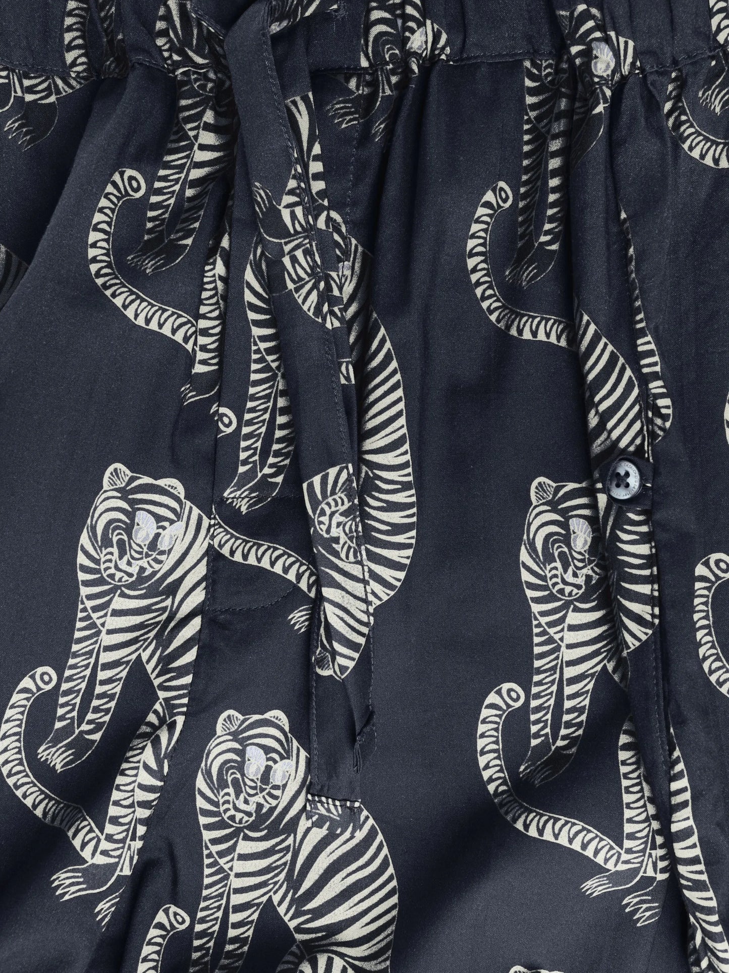 tiger-print pyjama set
