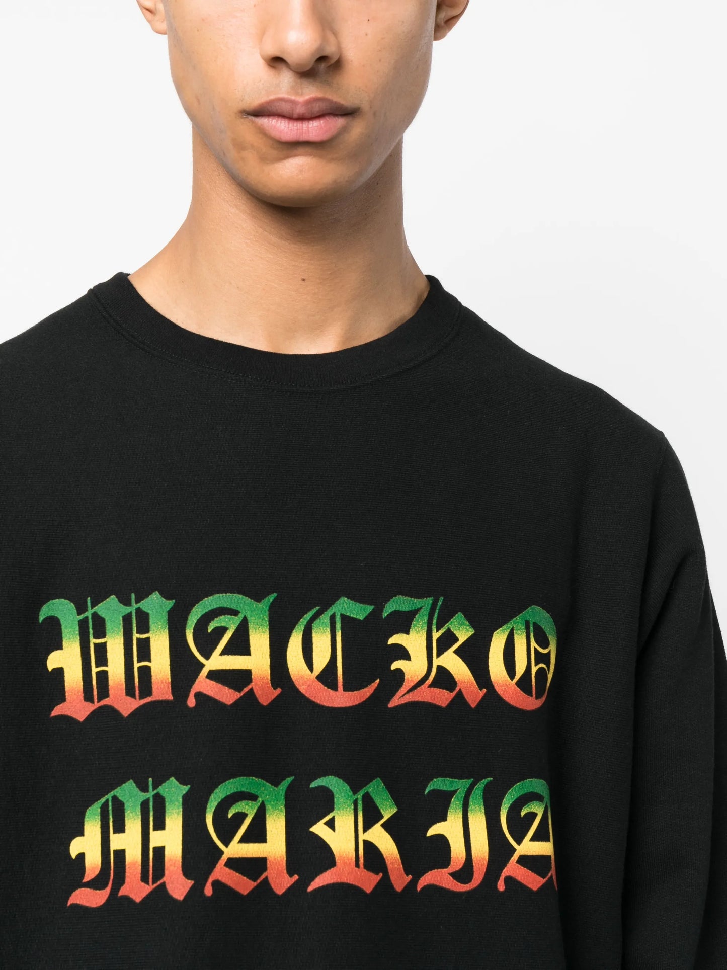 logo-print cotton sweatshirt
