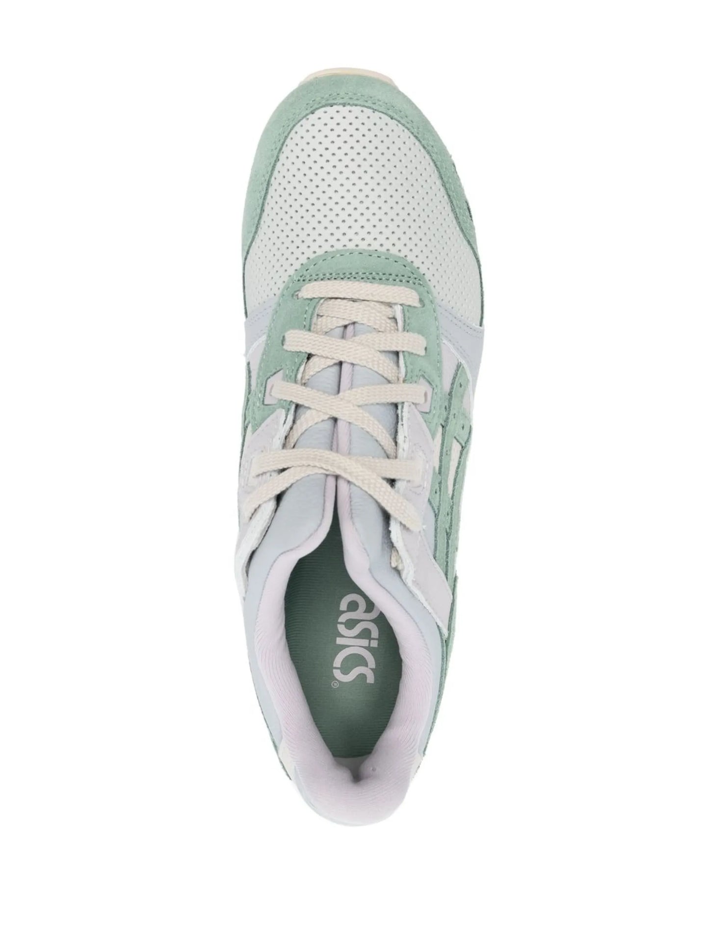 mesh-panel low-top sneakers