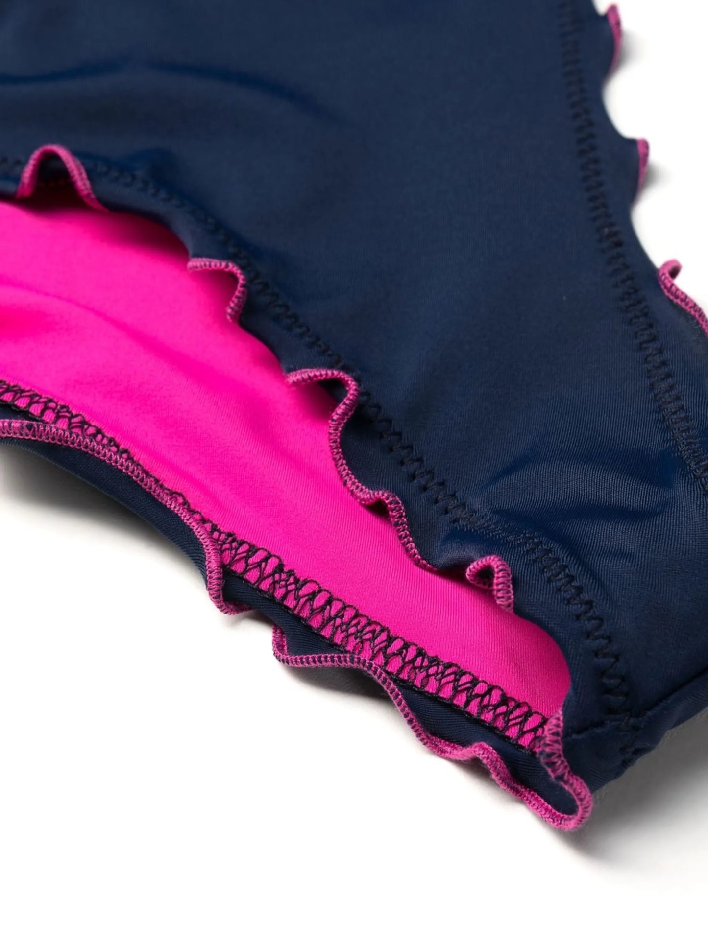 ruffled-trim bikini bottoms