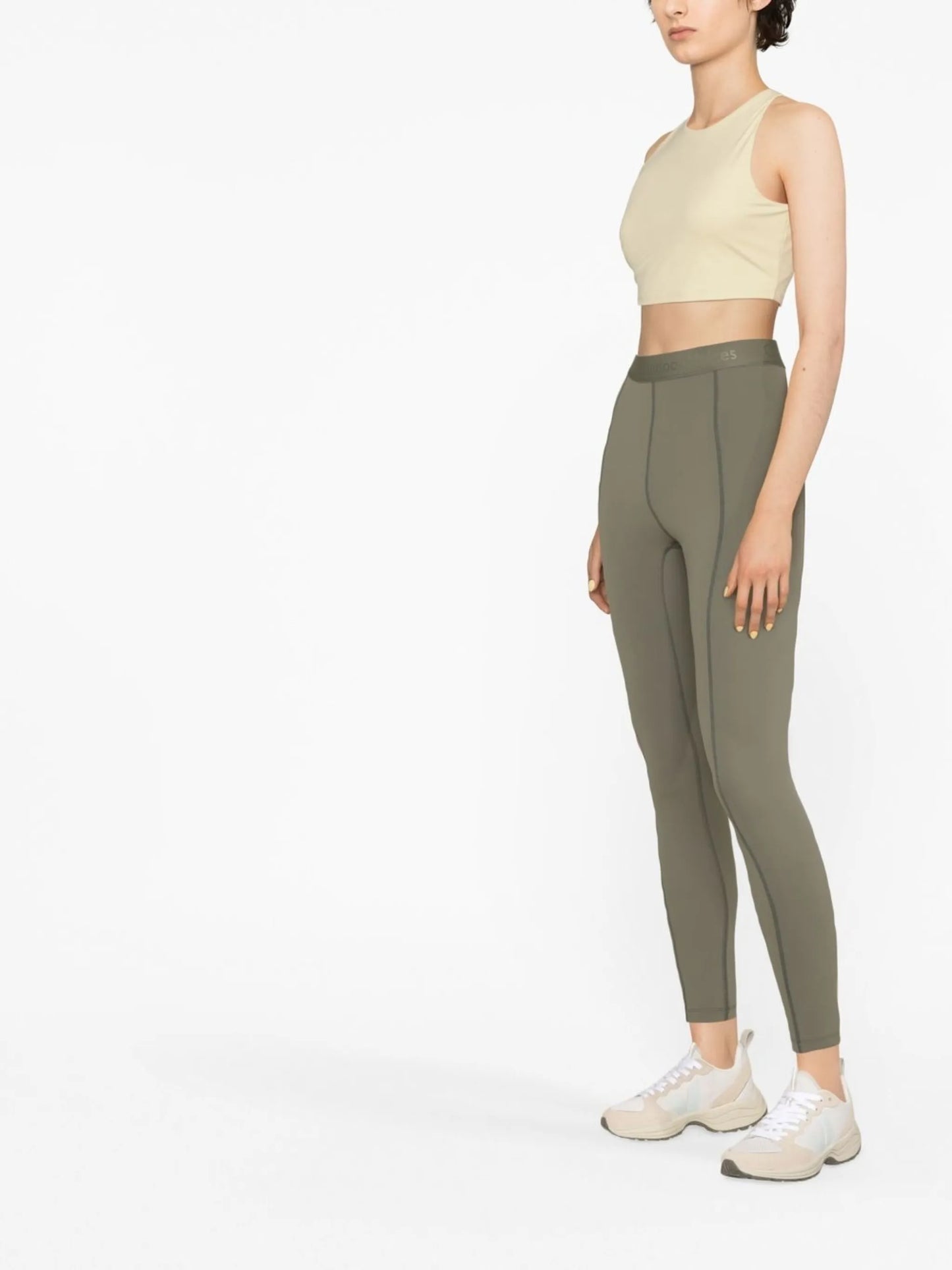 logo-tape leggings