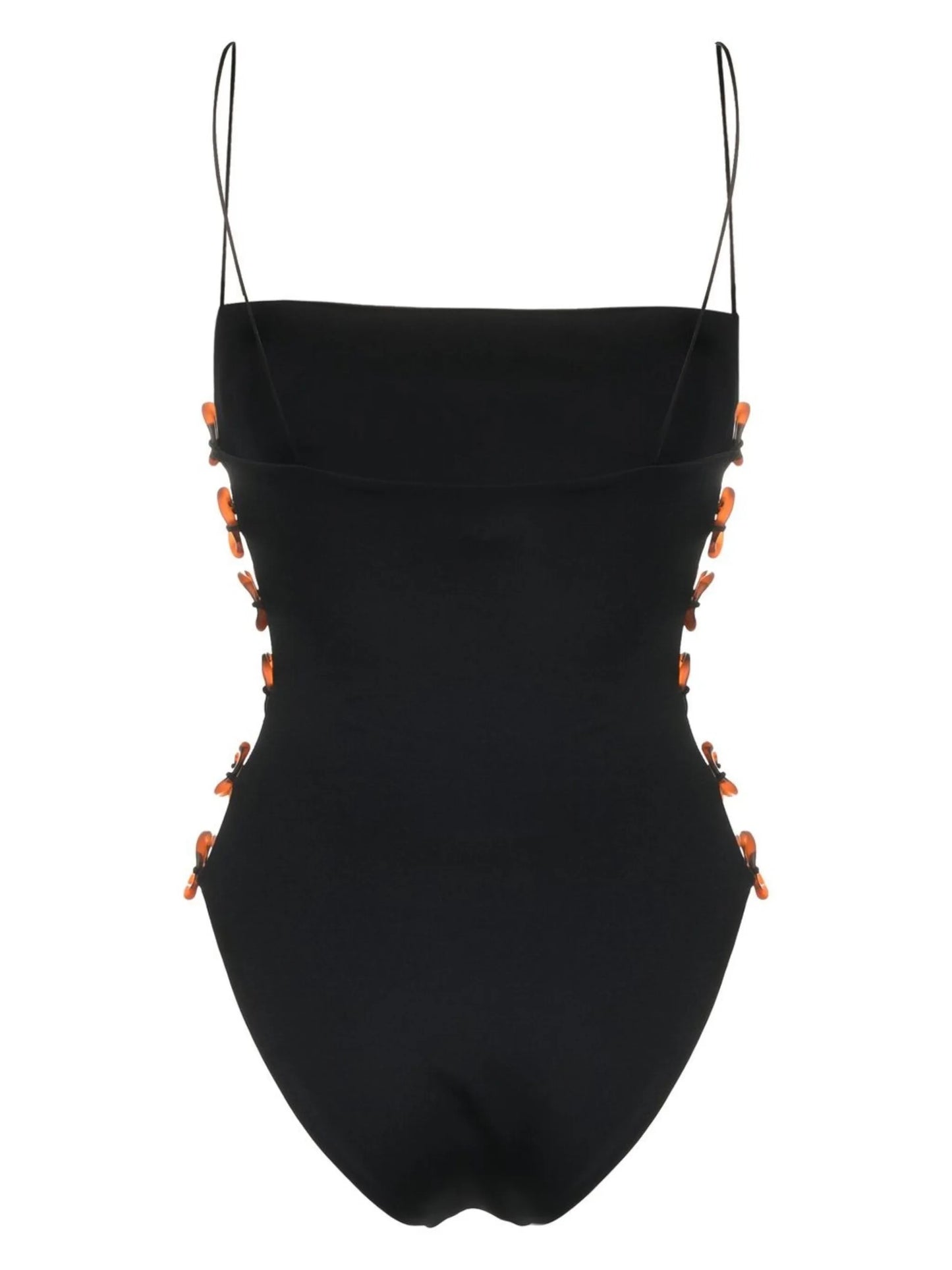 x Ziah Bravo appliqué-detail one-piece