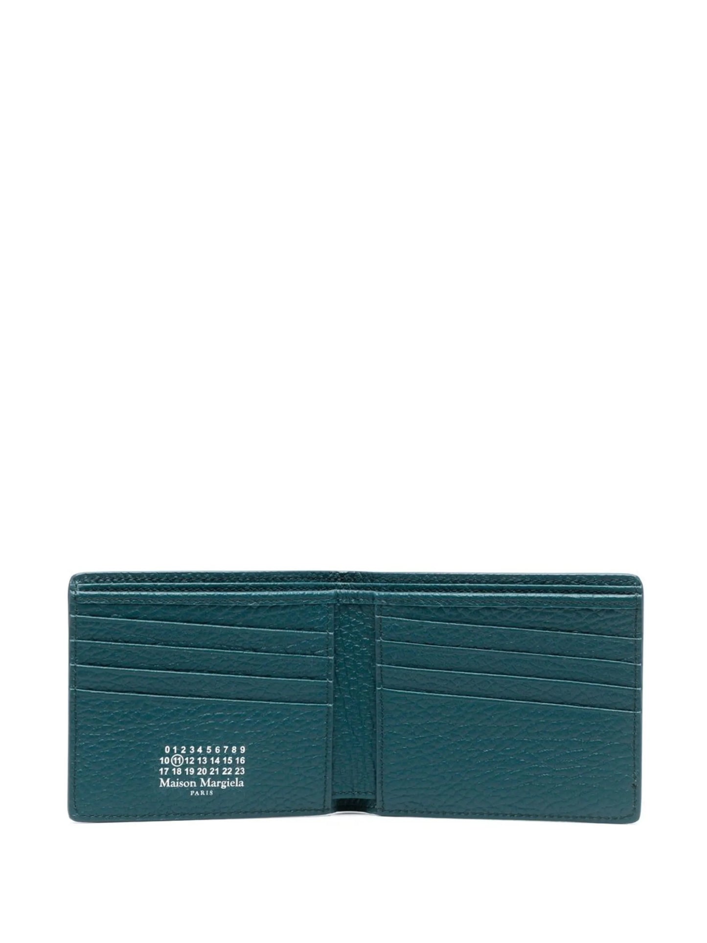 four-stitch leather card holder