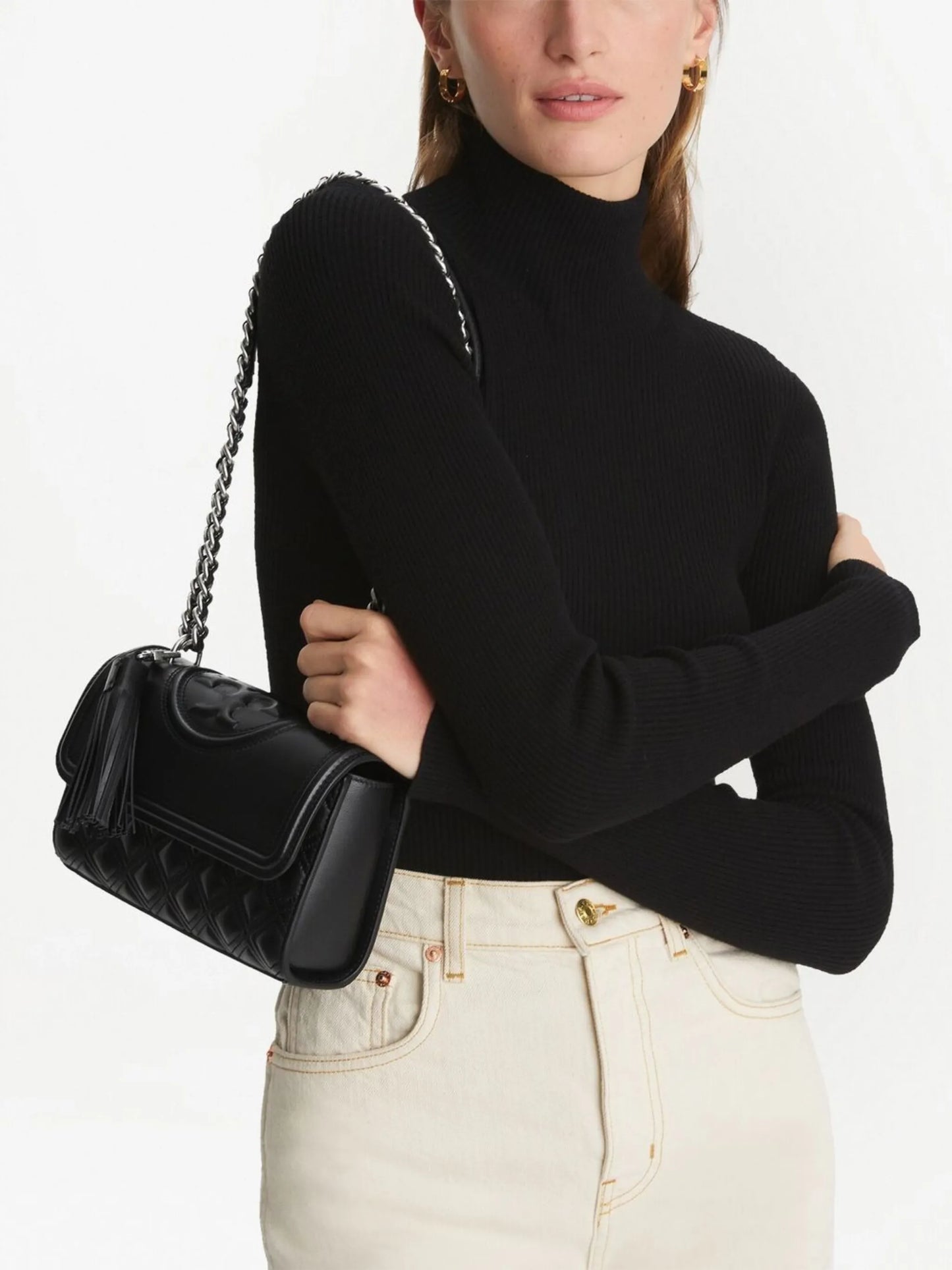 small Fleming convertible shoulder bag