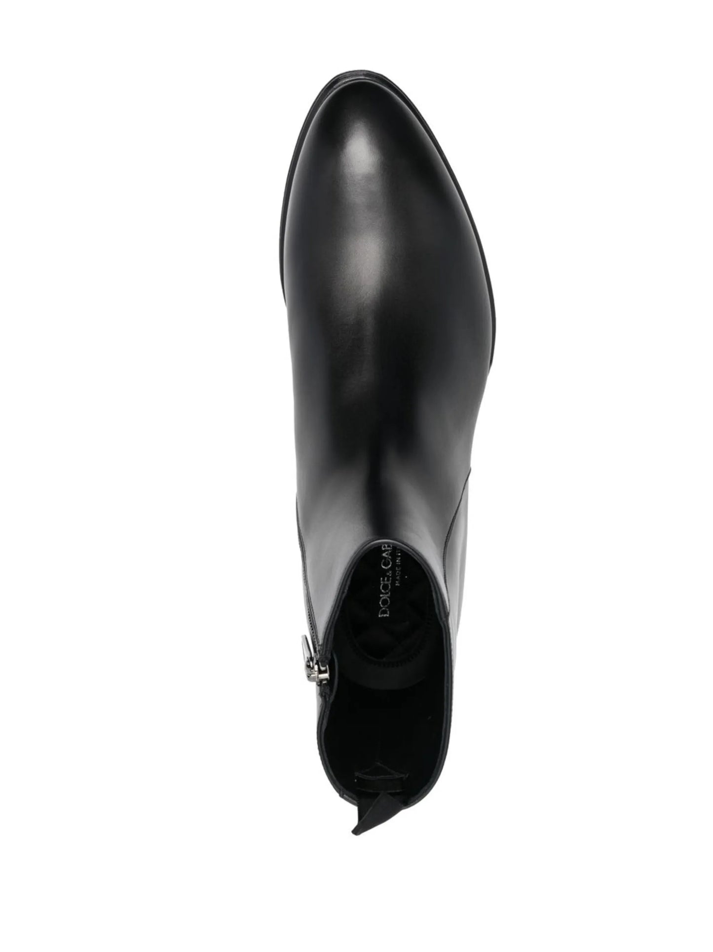 ailing-toe leather boots