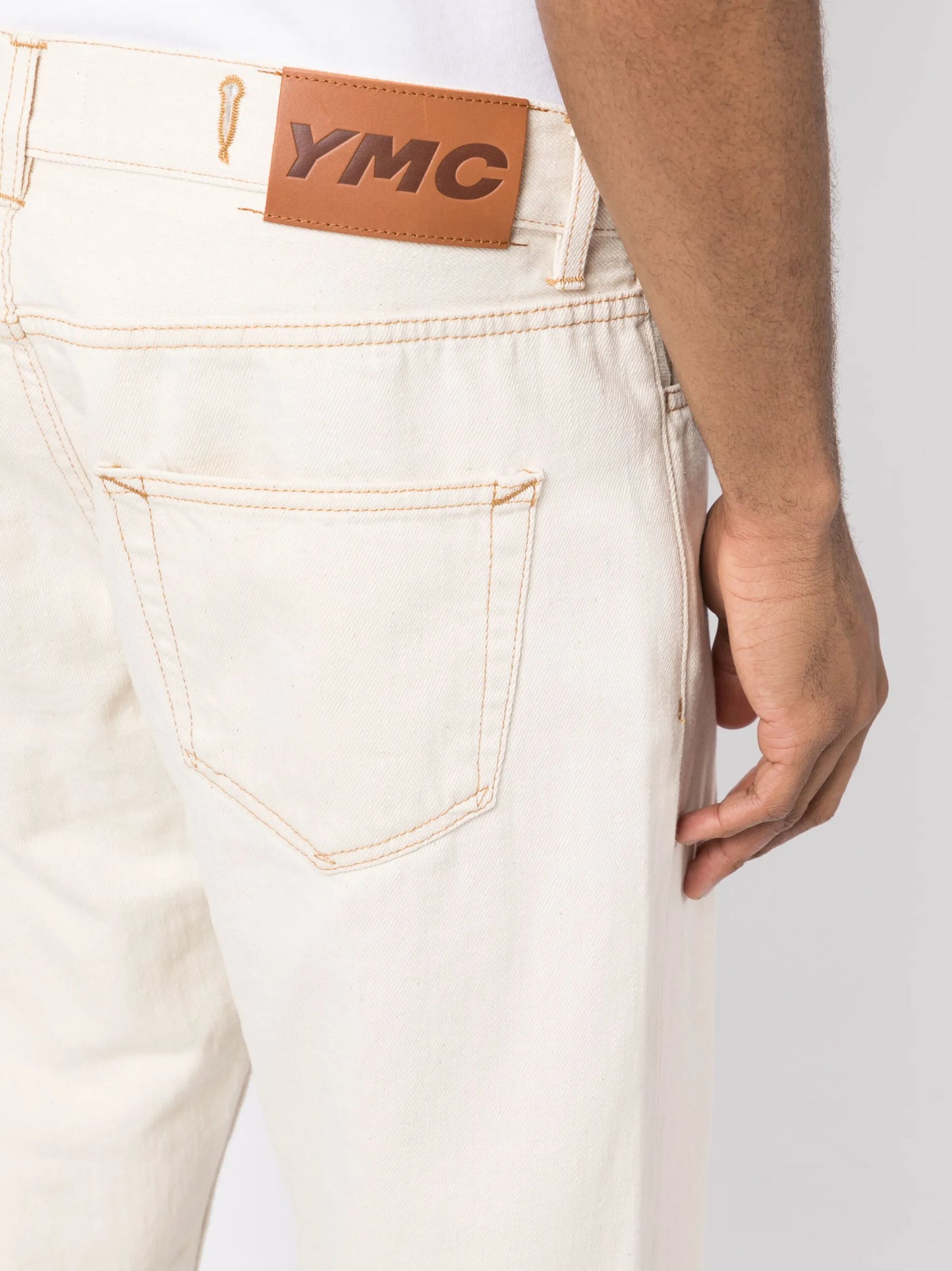Tearaway tapered jeans