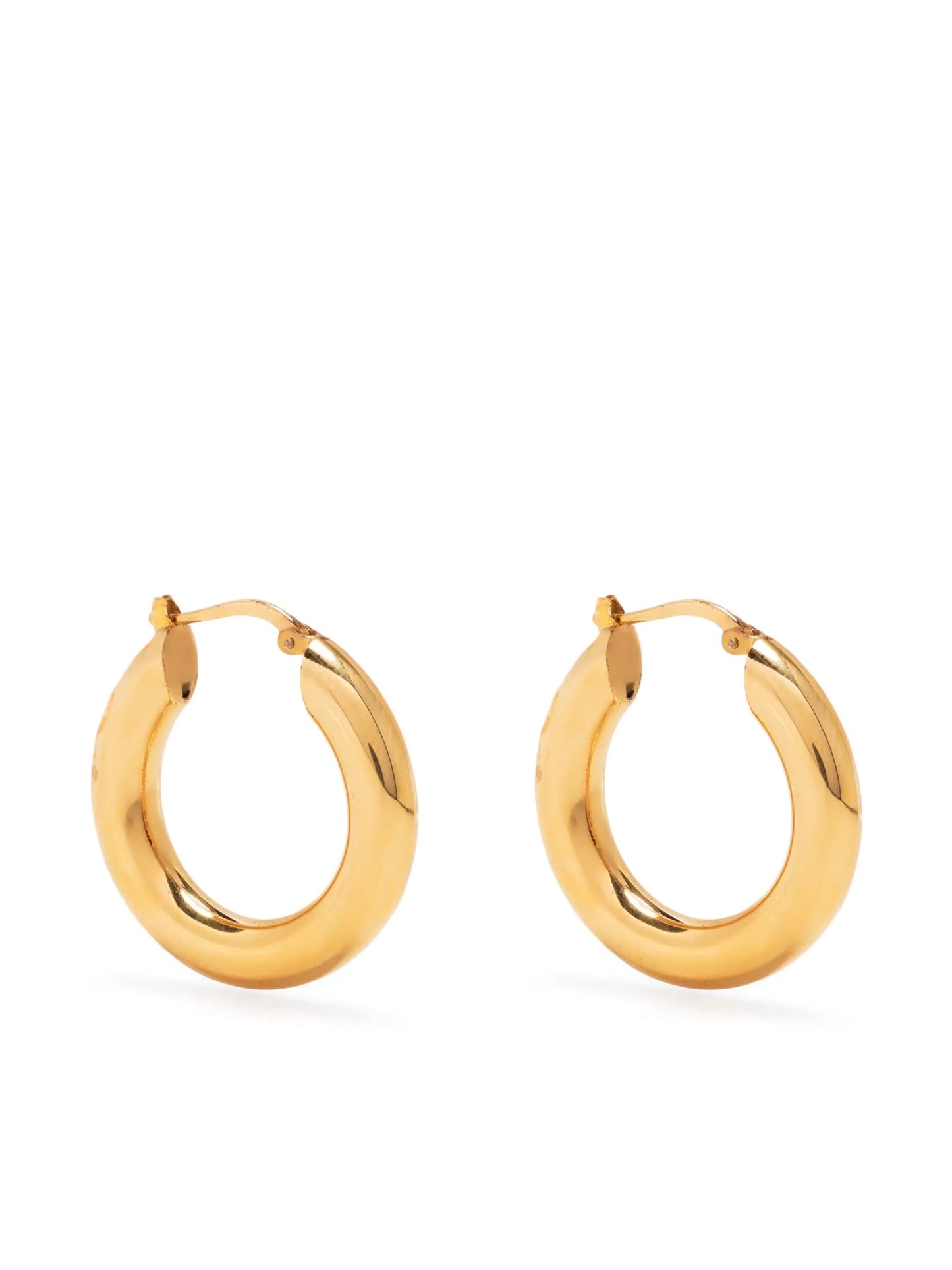 medium hoop earrings