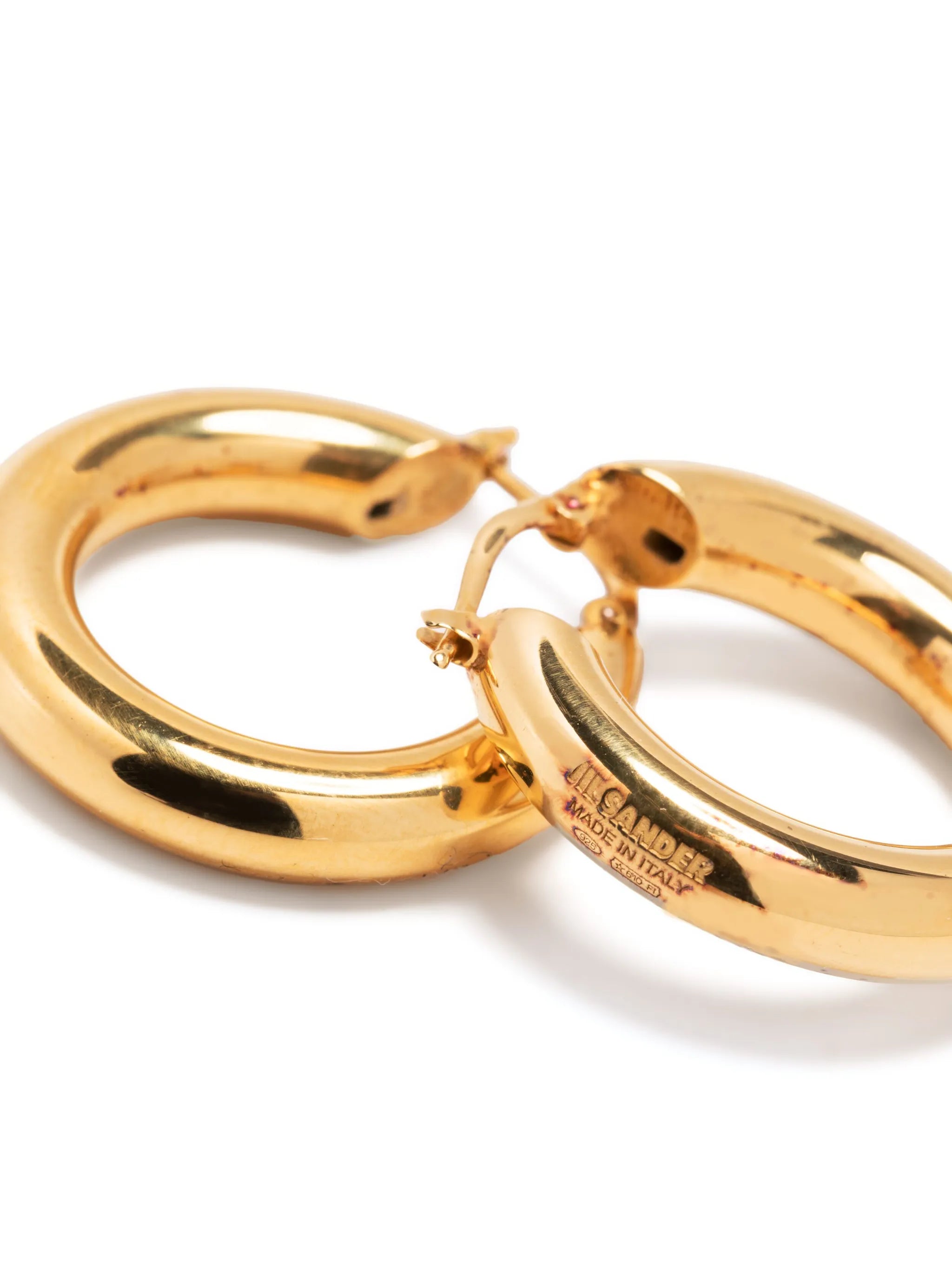 medium hoop earrings