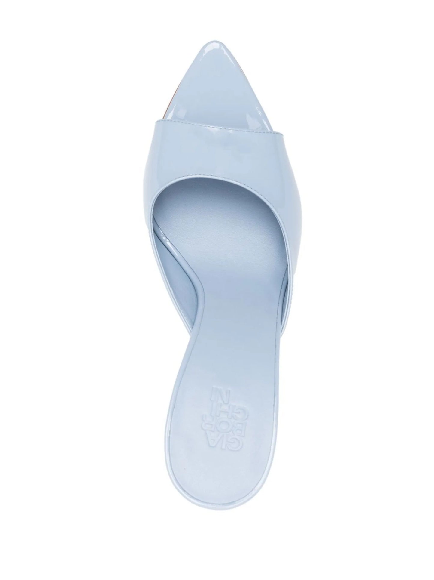105mm Perni patent-leather sandals