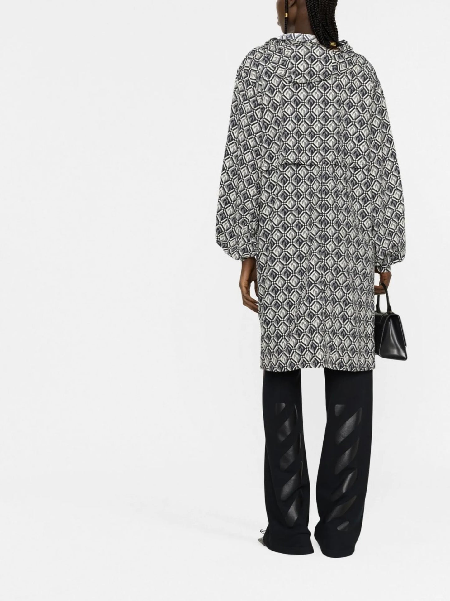 Moon Diamant hooded windbreaker