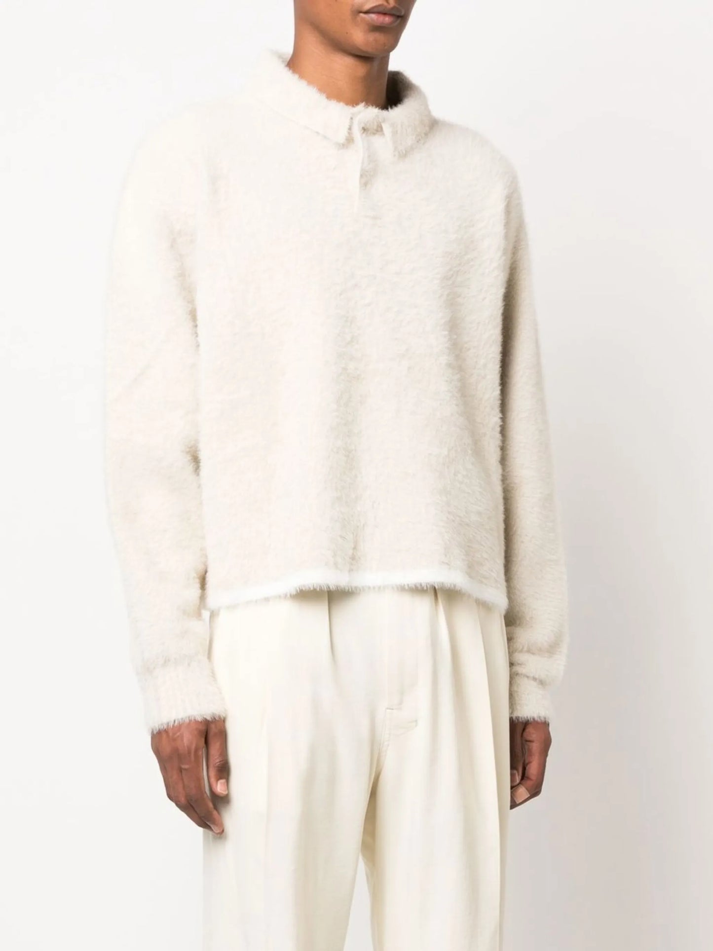 Le Polo Neve knitted polo shirt