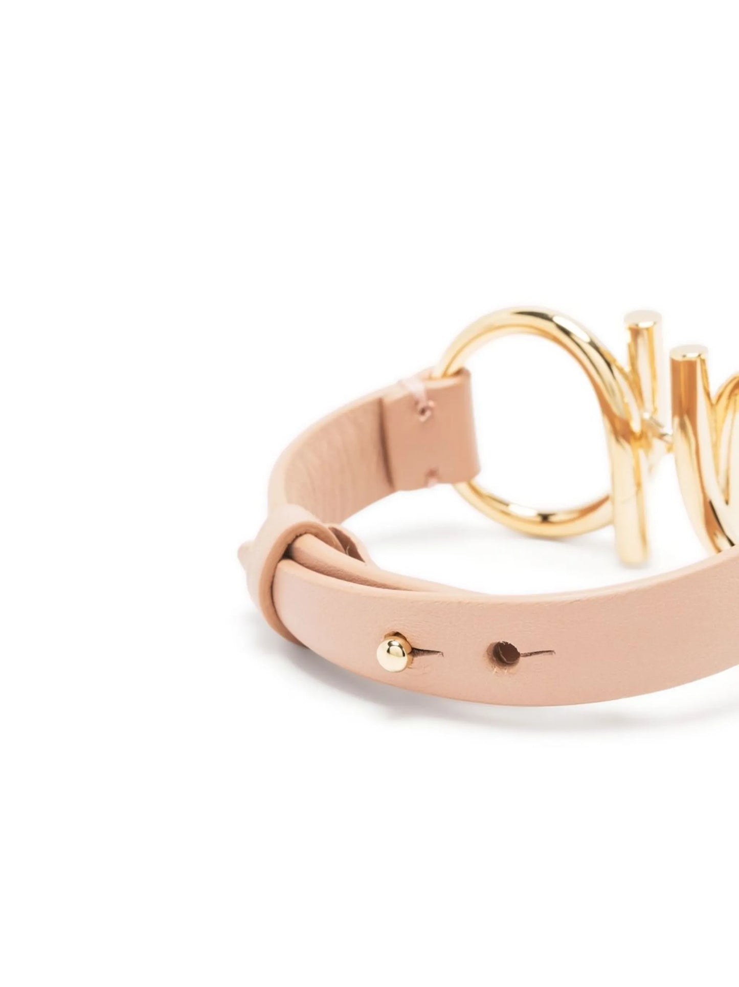 Gancini leather bracelet