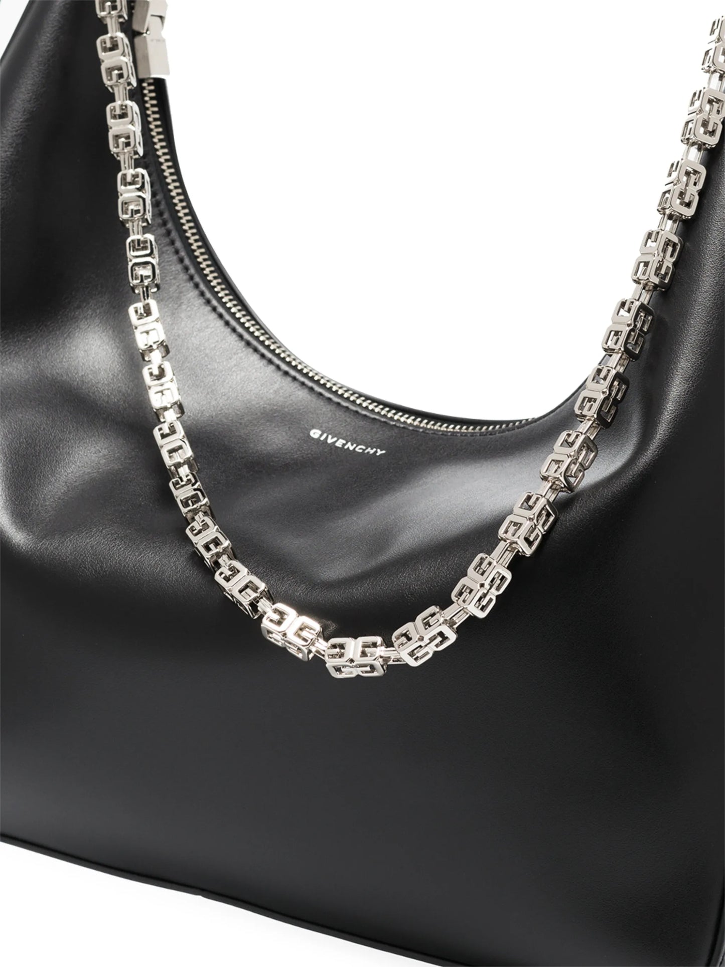 Moon Cut leather shoulder bag
