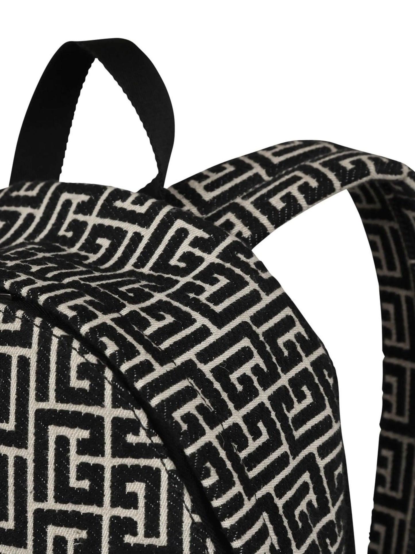 all-over logo-pattern backpack