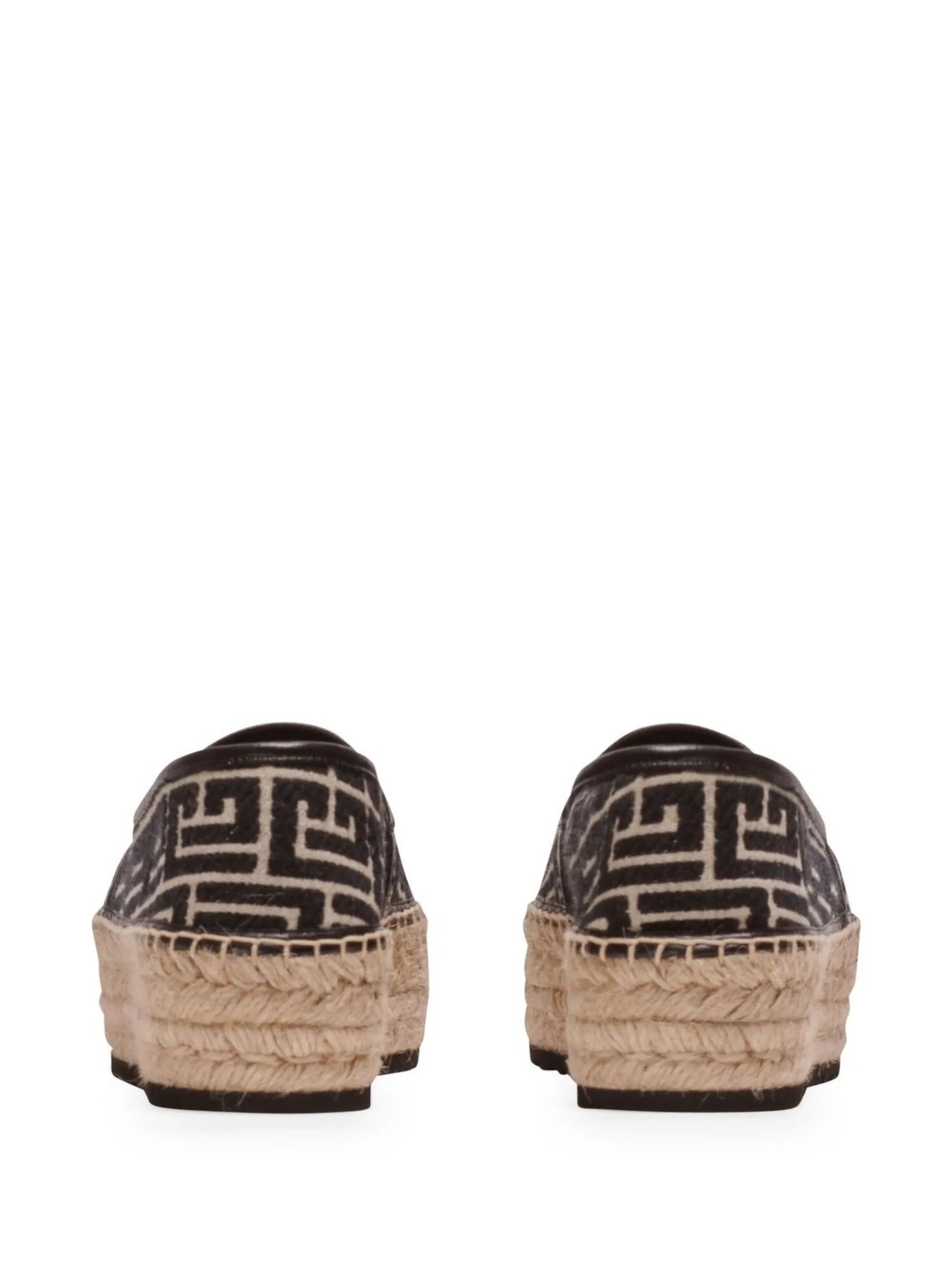 monogram platform espadrilles