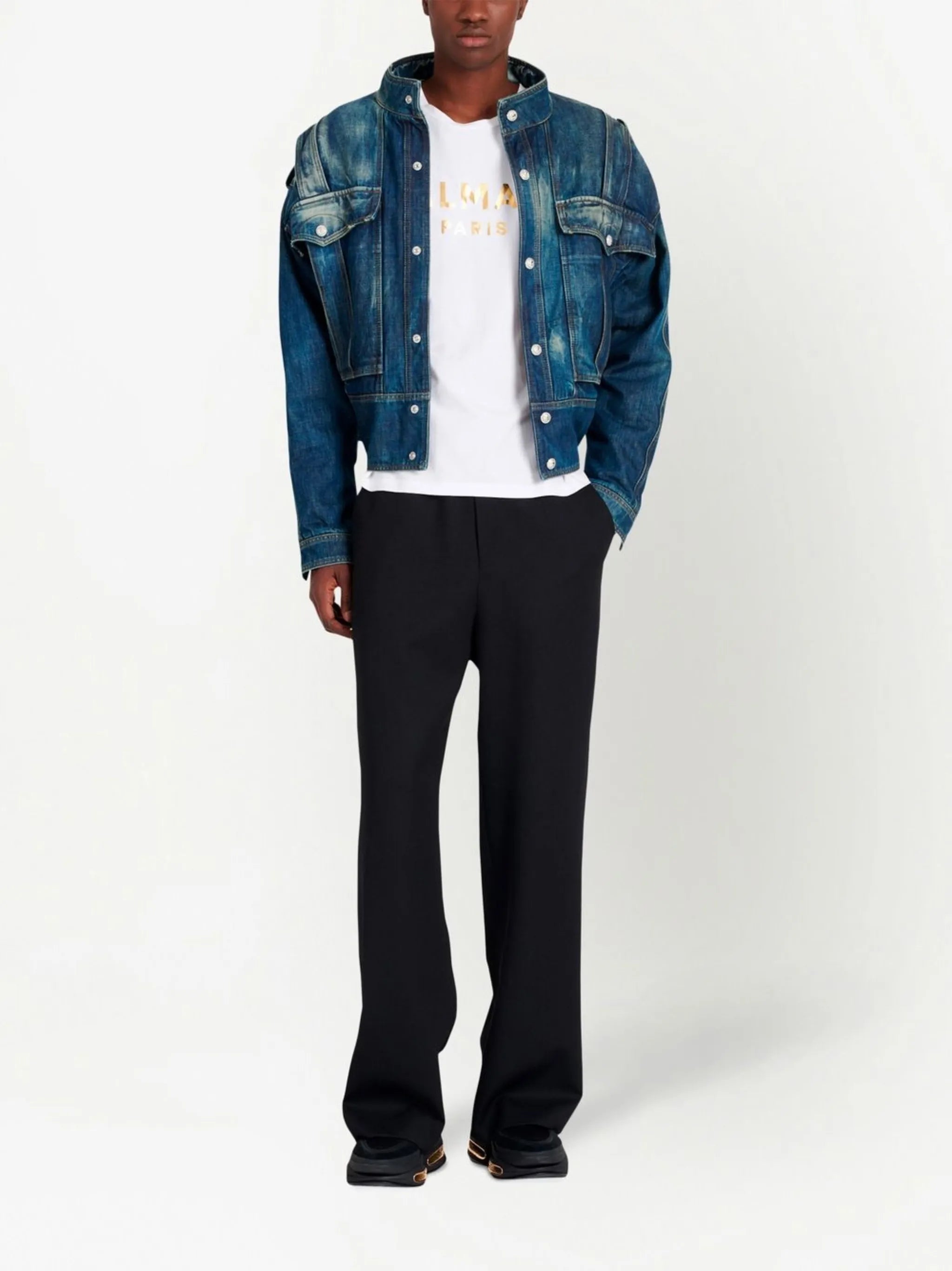 logo-print short-sleeved T-shirt