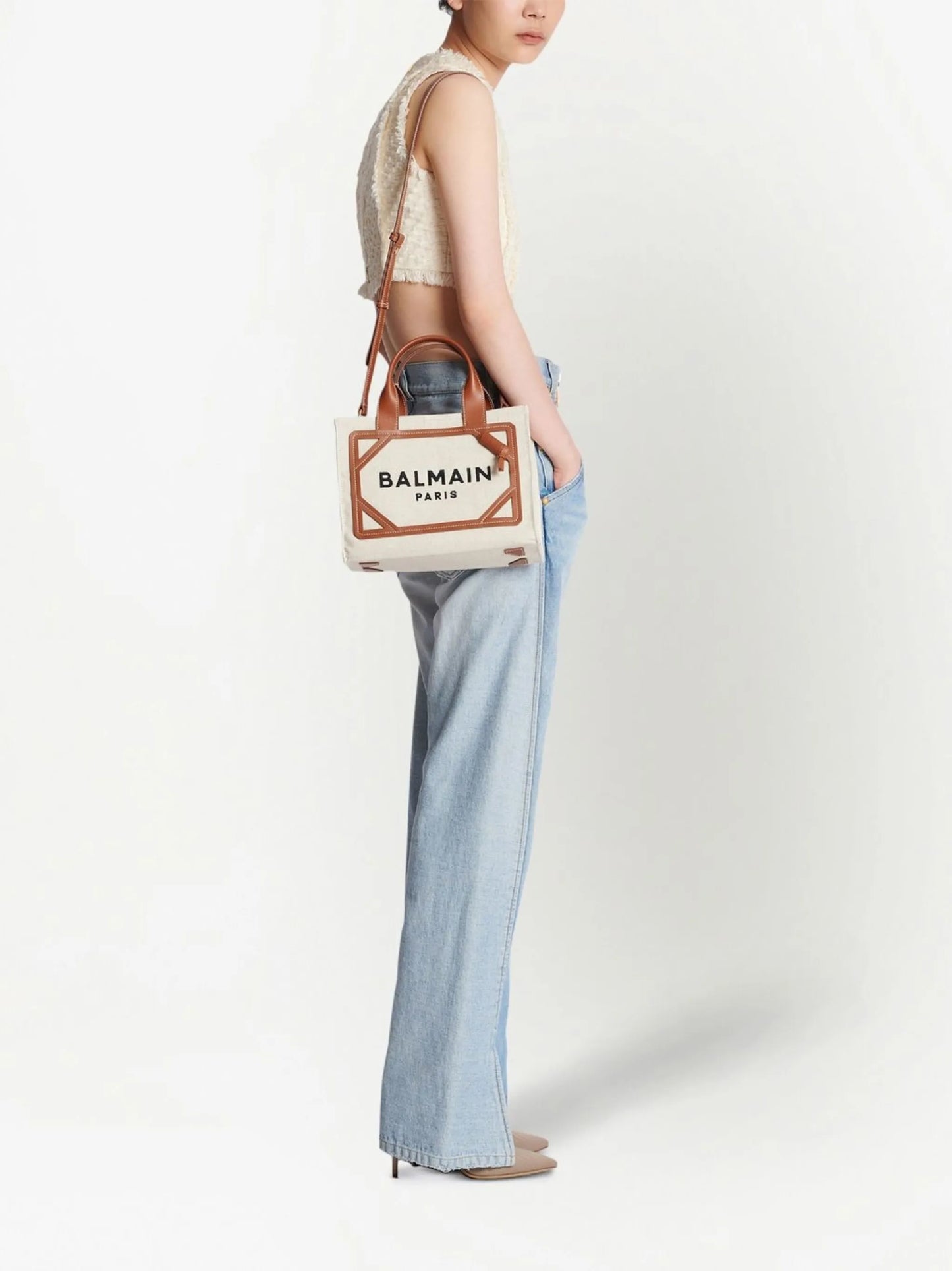 small B-Army logo tote bag