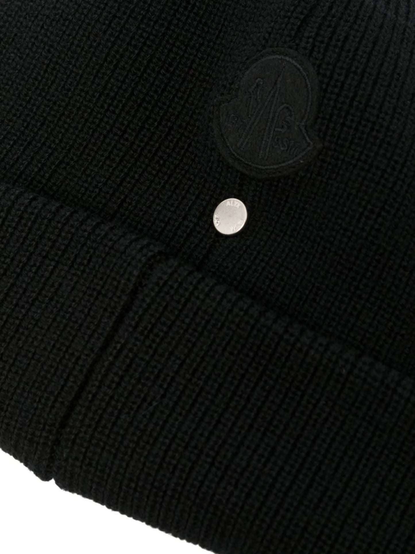 ribbed knit wool beanie