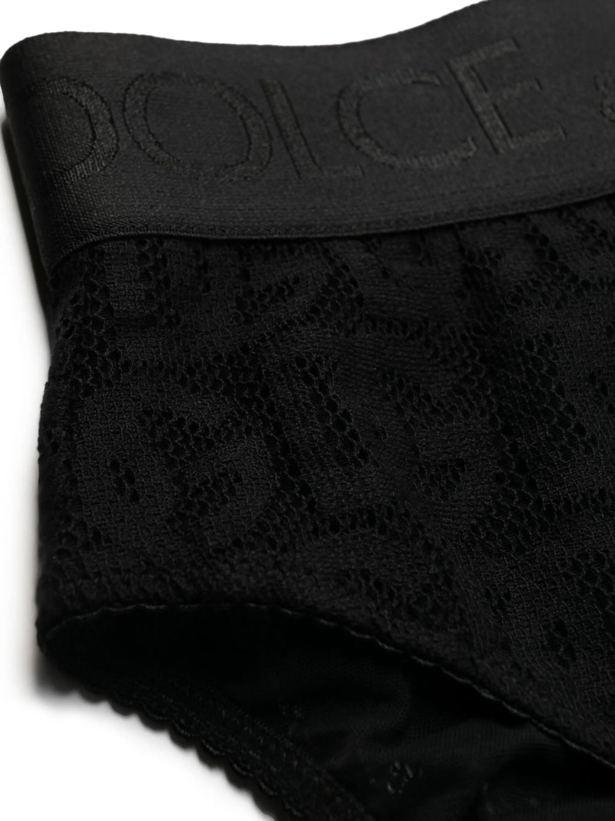 logo-waistband monogram thongs