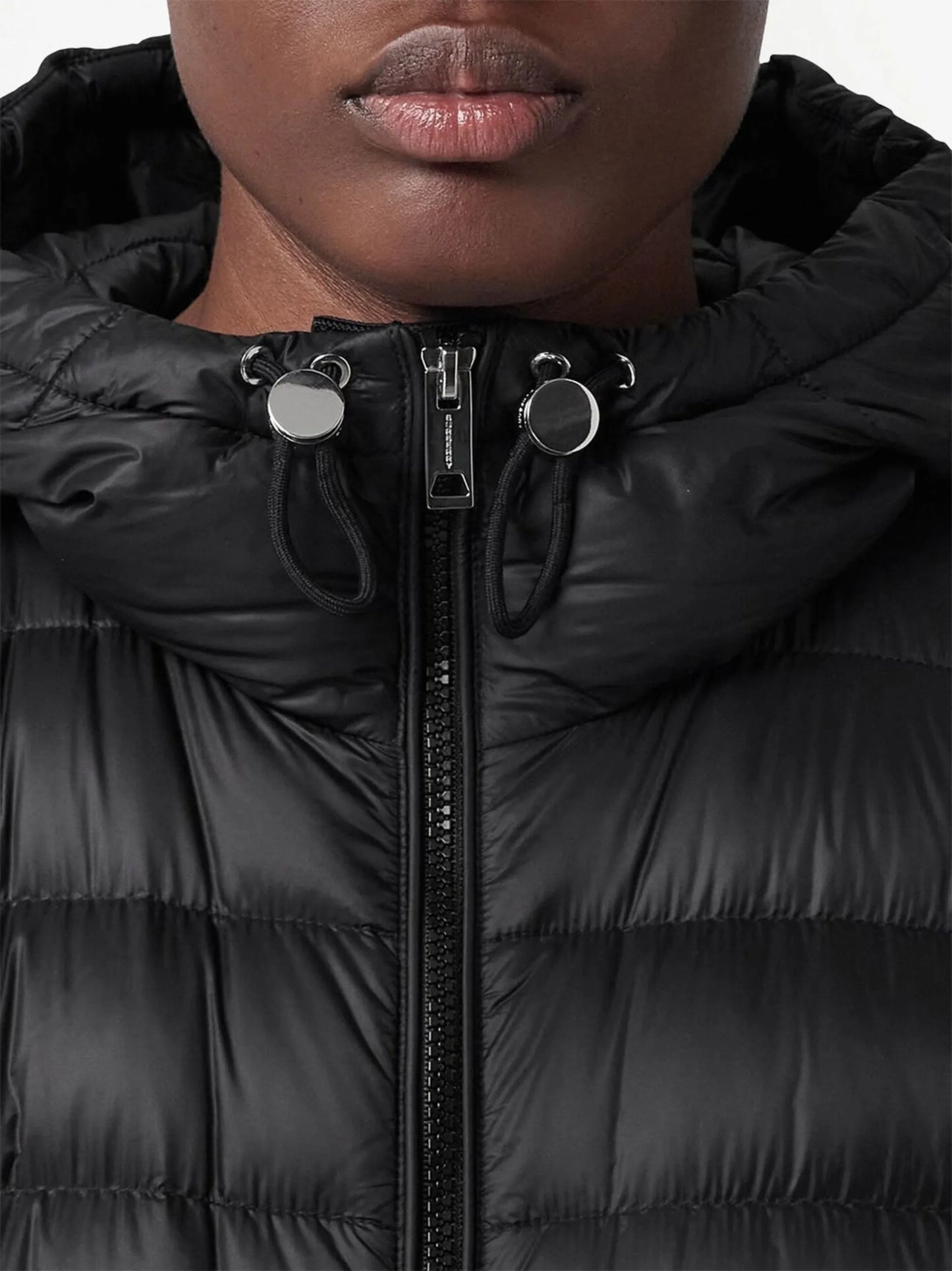Blunts padded drawstring jacket