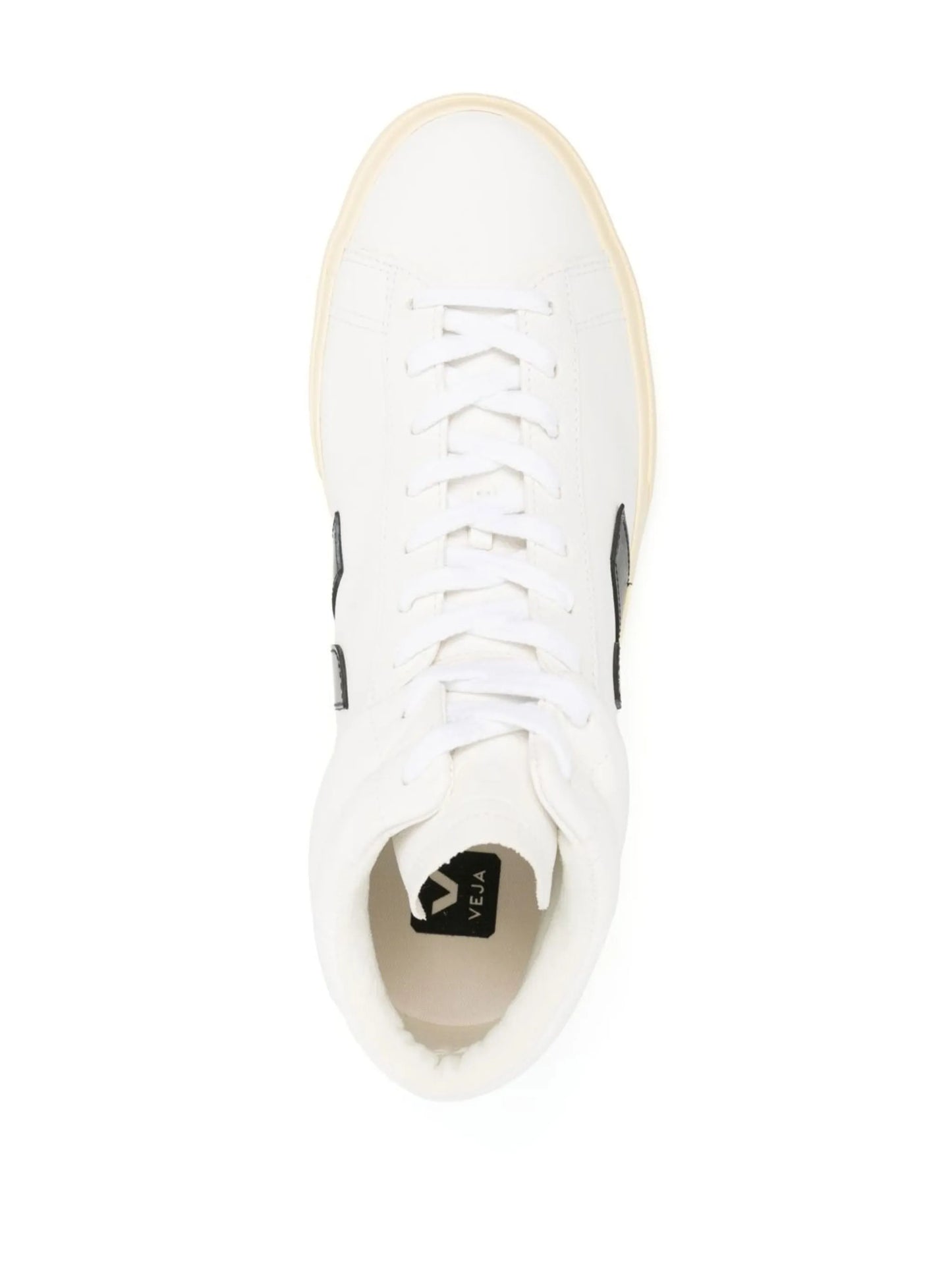 logo-patch high-top sneakers