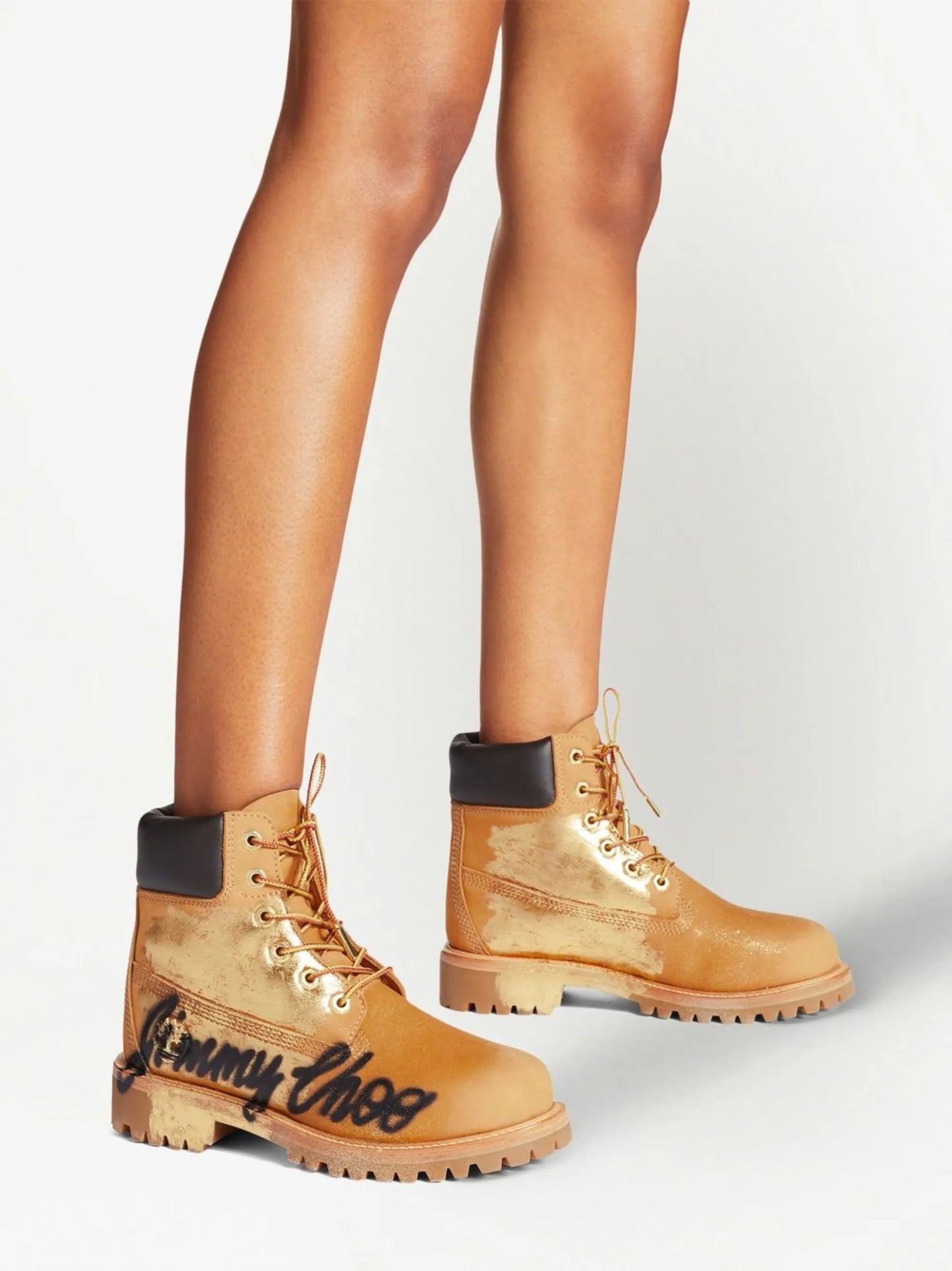 x Timberland graffiti logo boots
