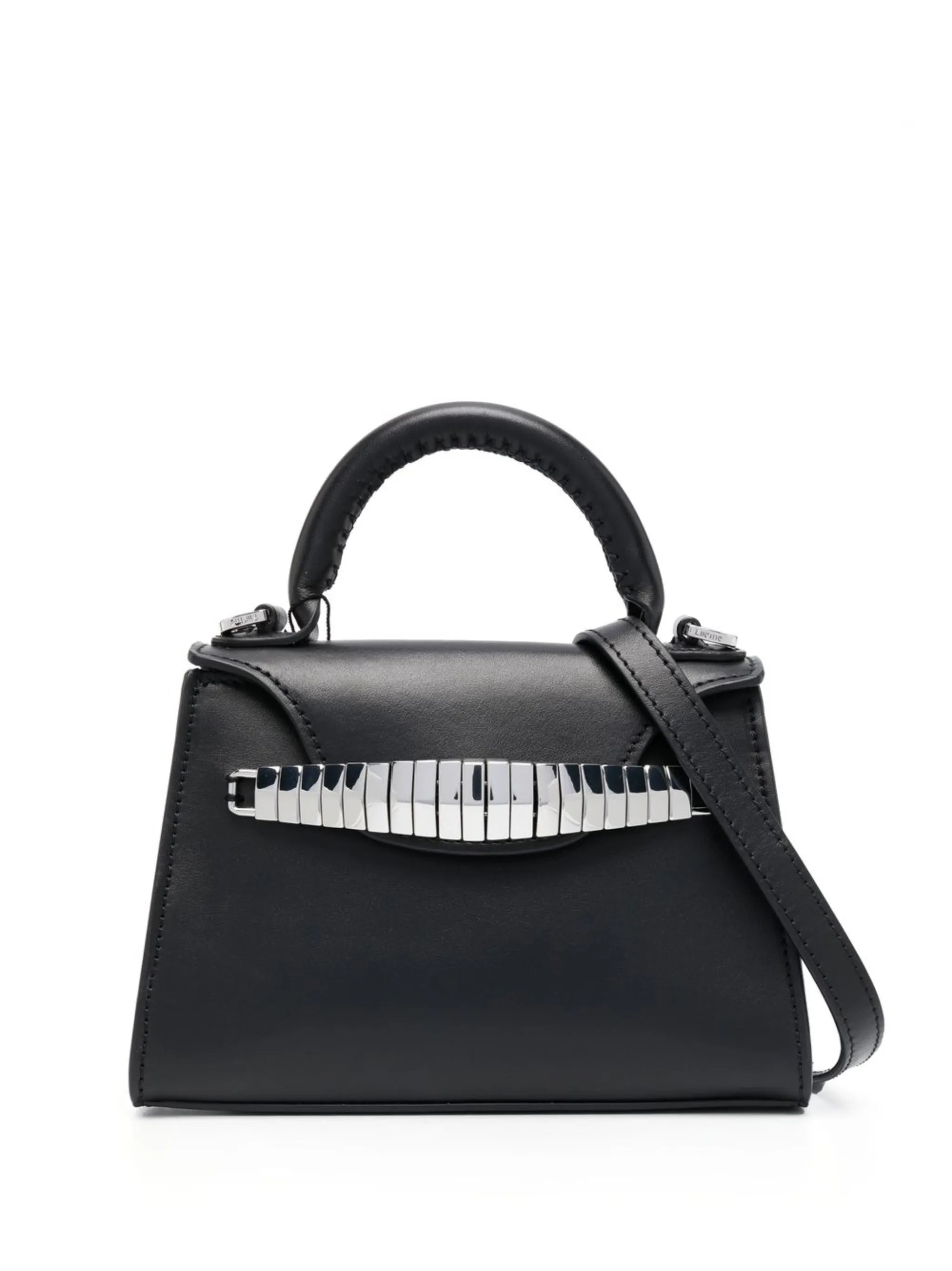 structured mini-cross body bag