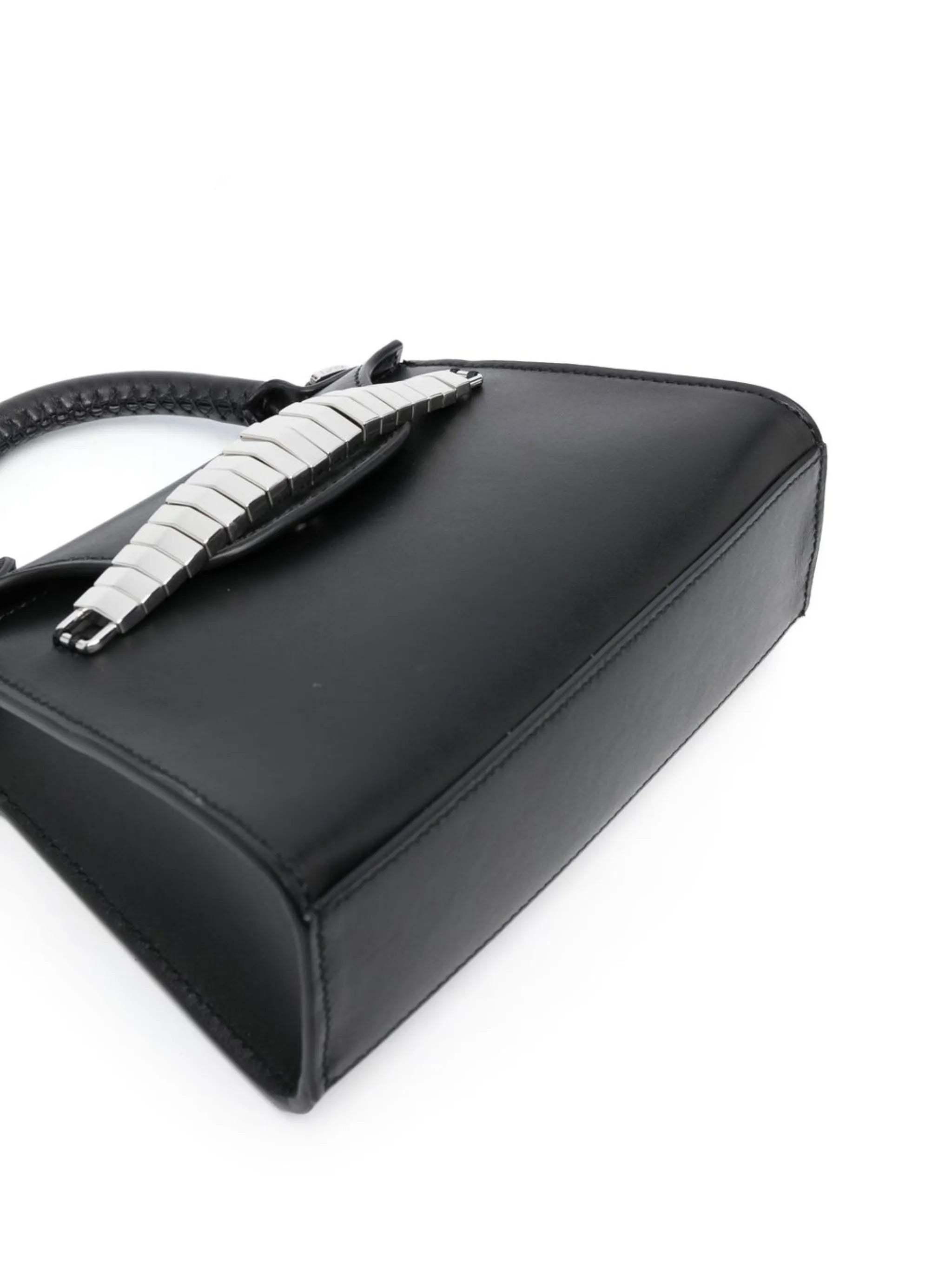 structured mini-cross body bag