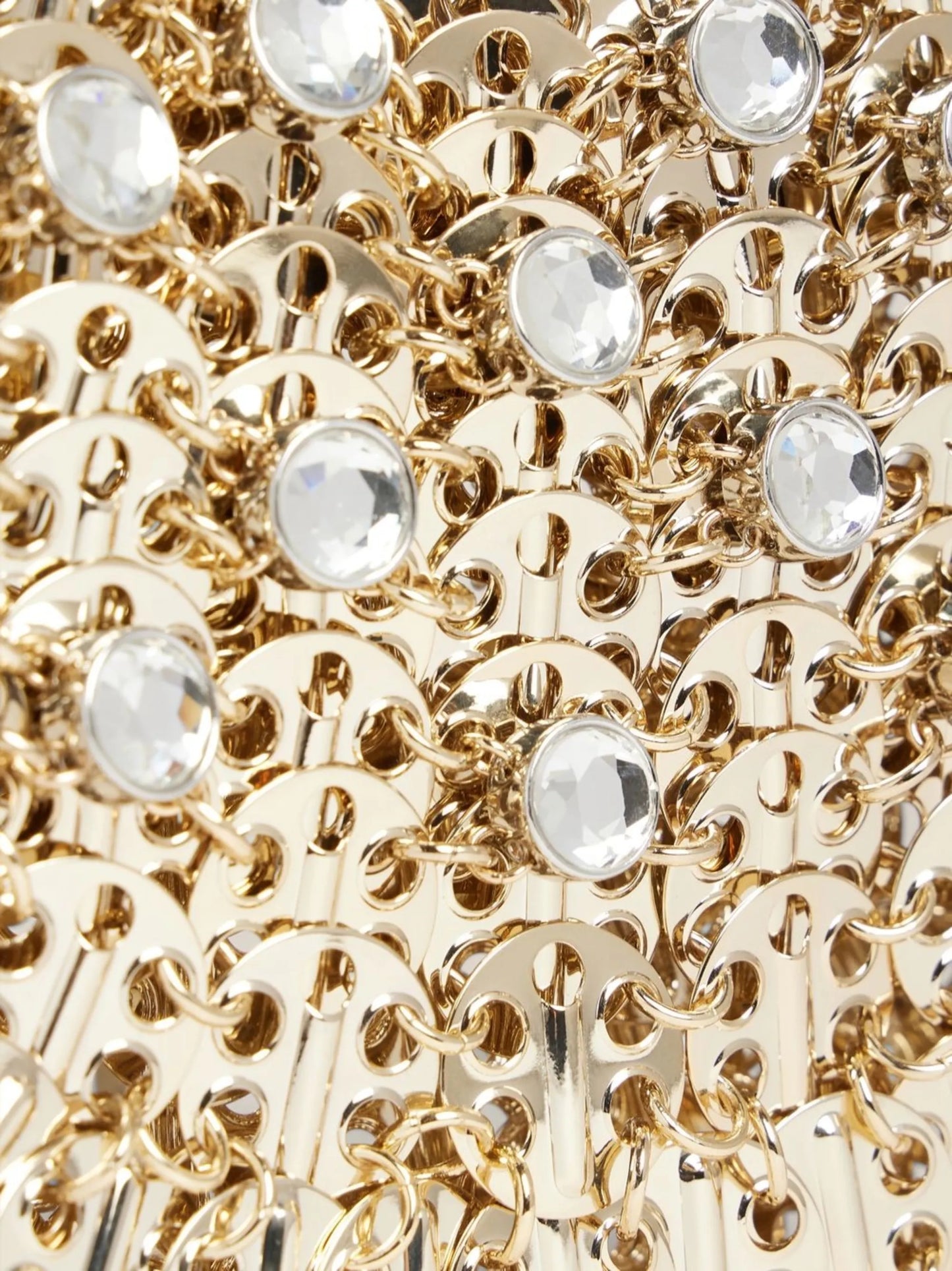 sequin-embellished bag