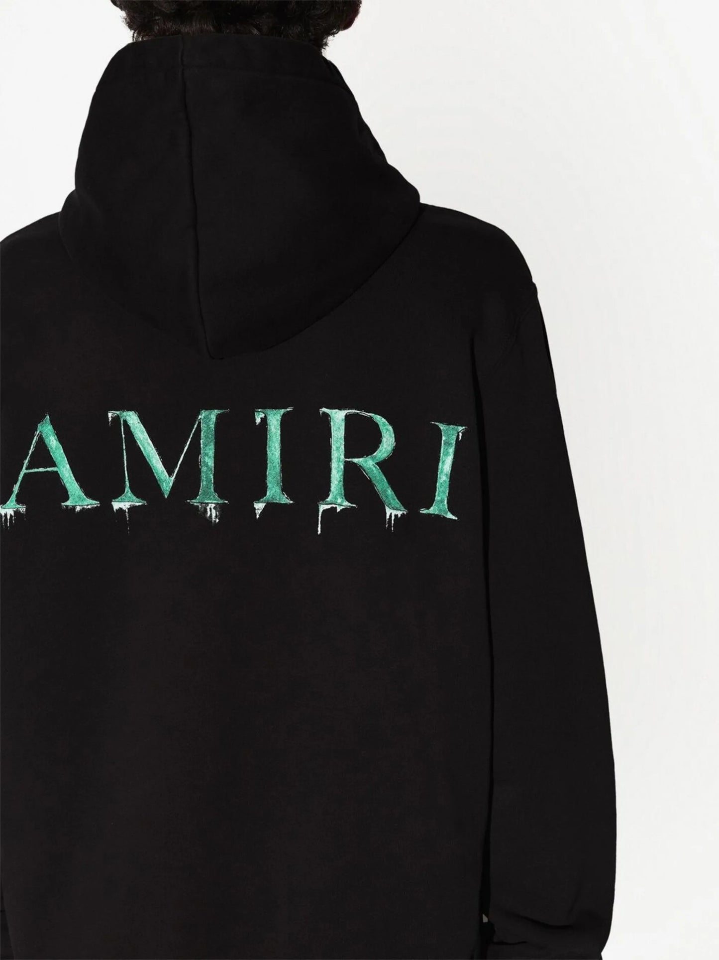embroidered-logo cotton hoodie