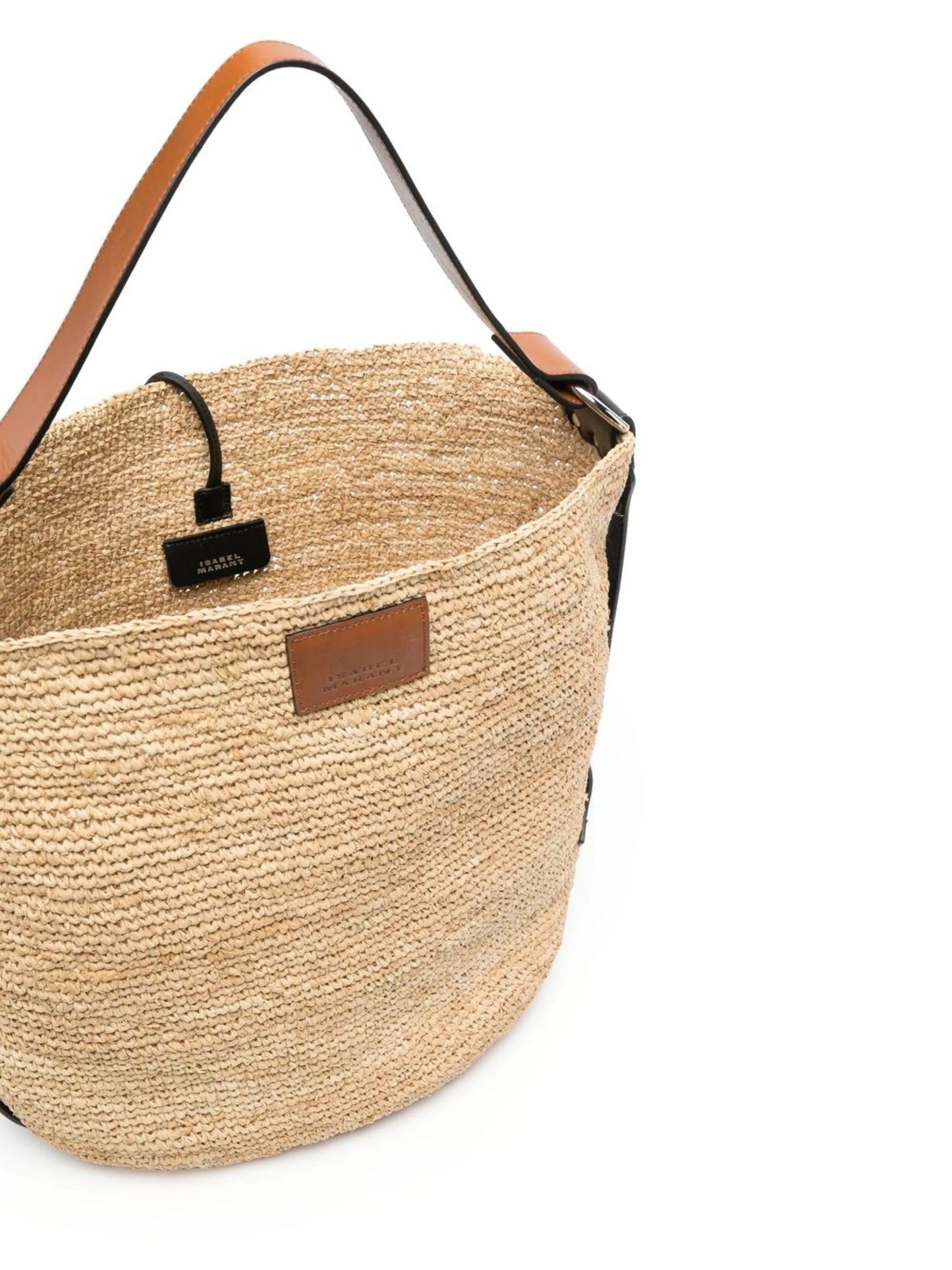 Bayia raffia tote bag