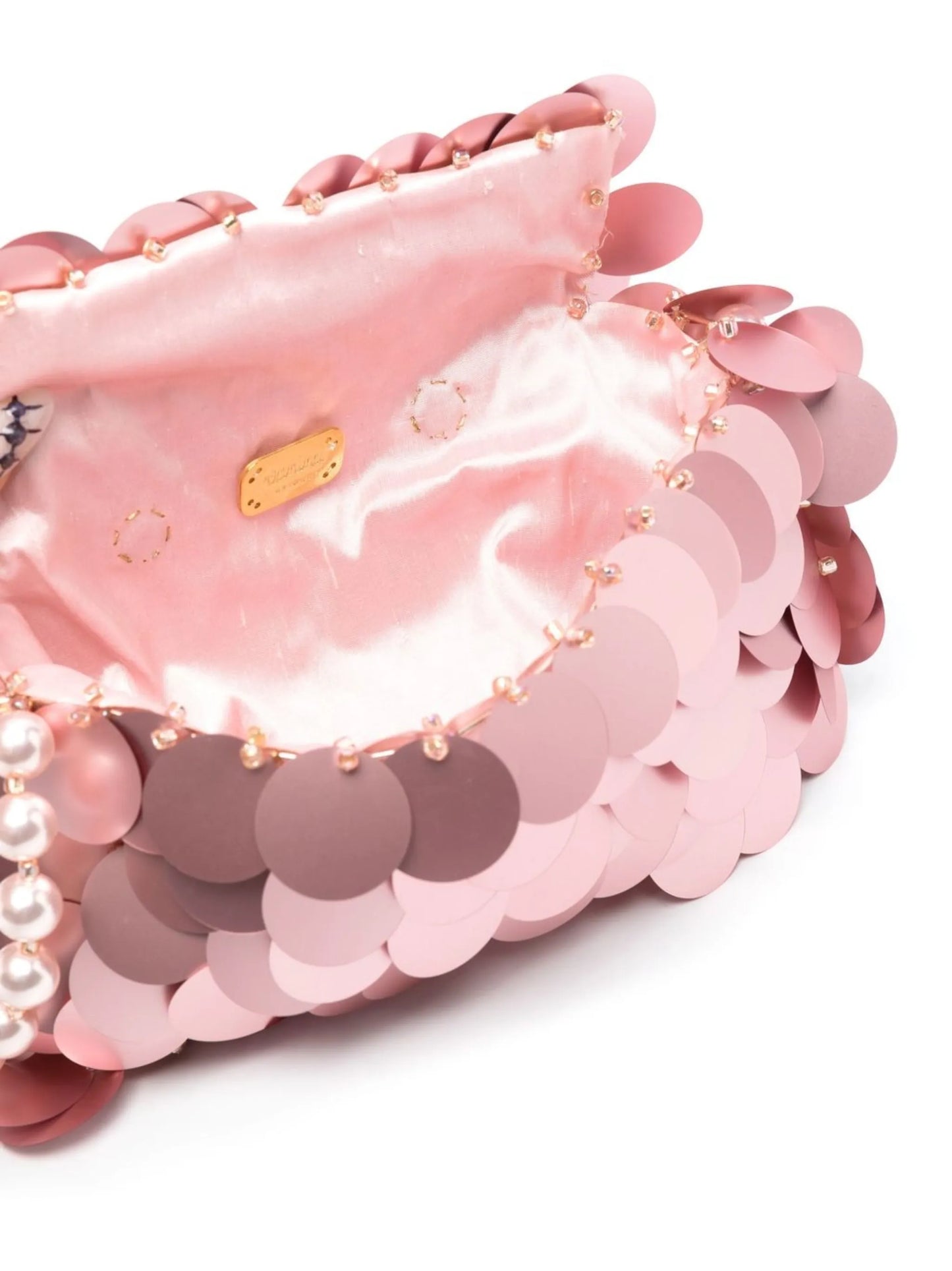Nuit sequinned shoulder bag