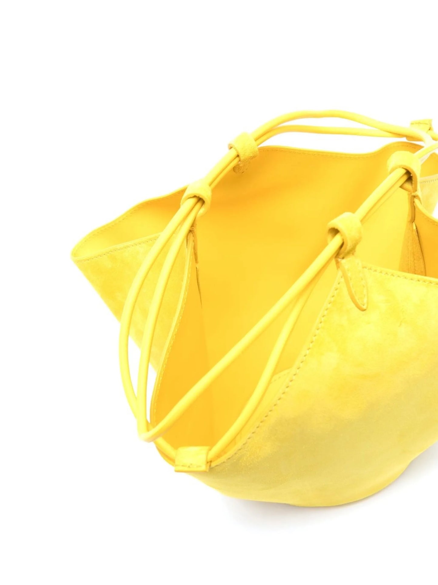 Lotus drawstring shoulder bag