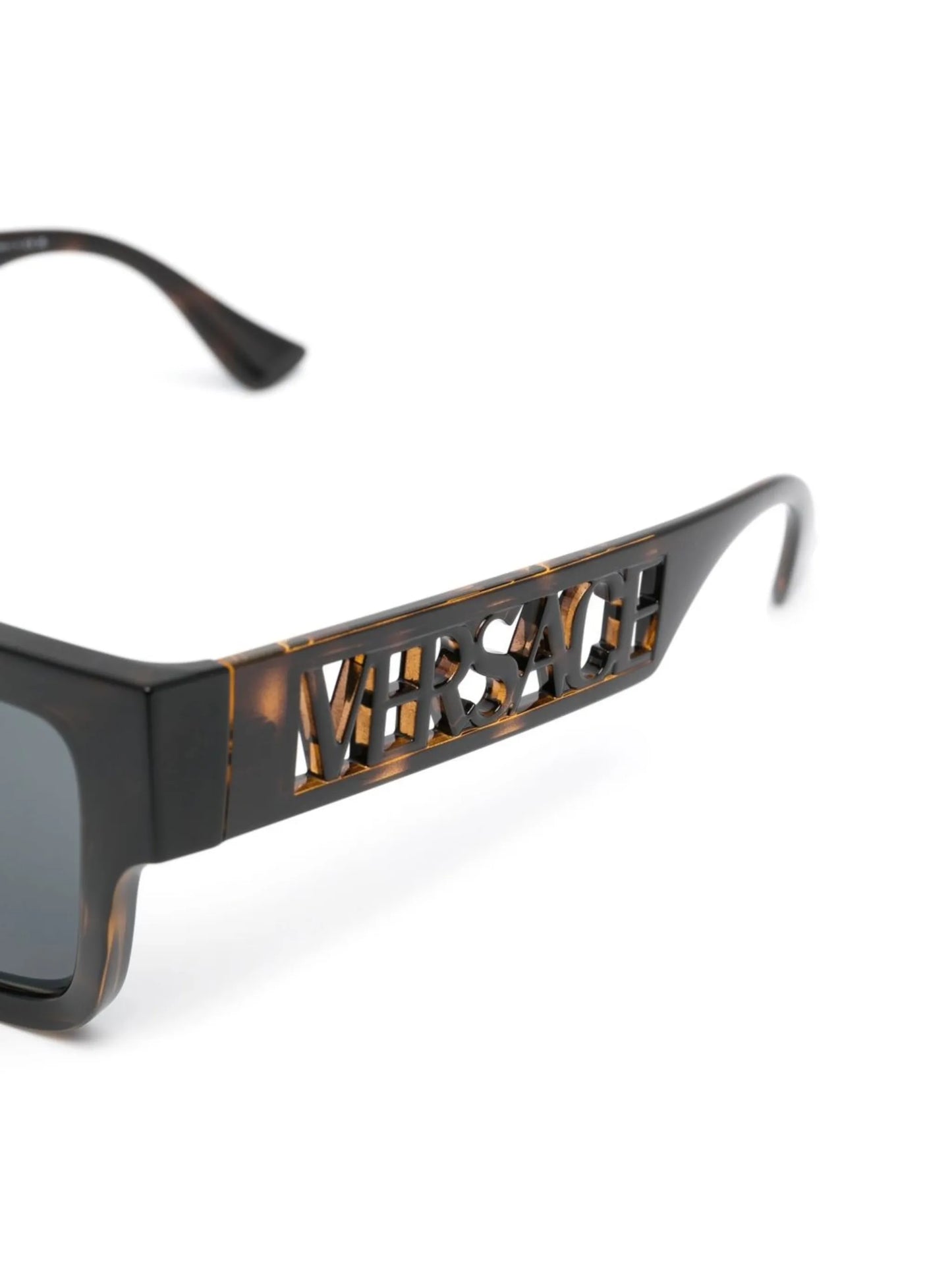 logo-detail square-frame sunglasses